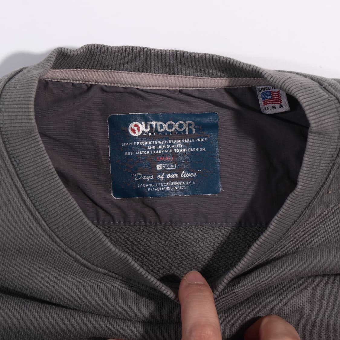 아웃도어프로덕트 맨투맨 B623 상품이미지3