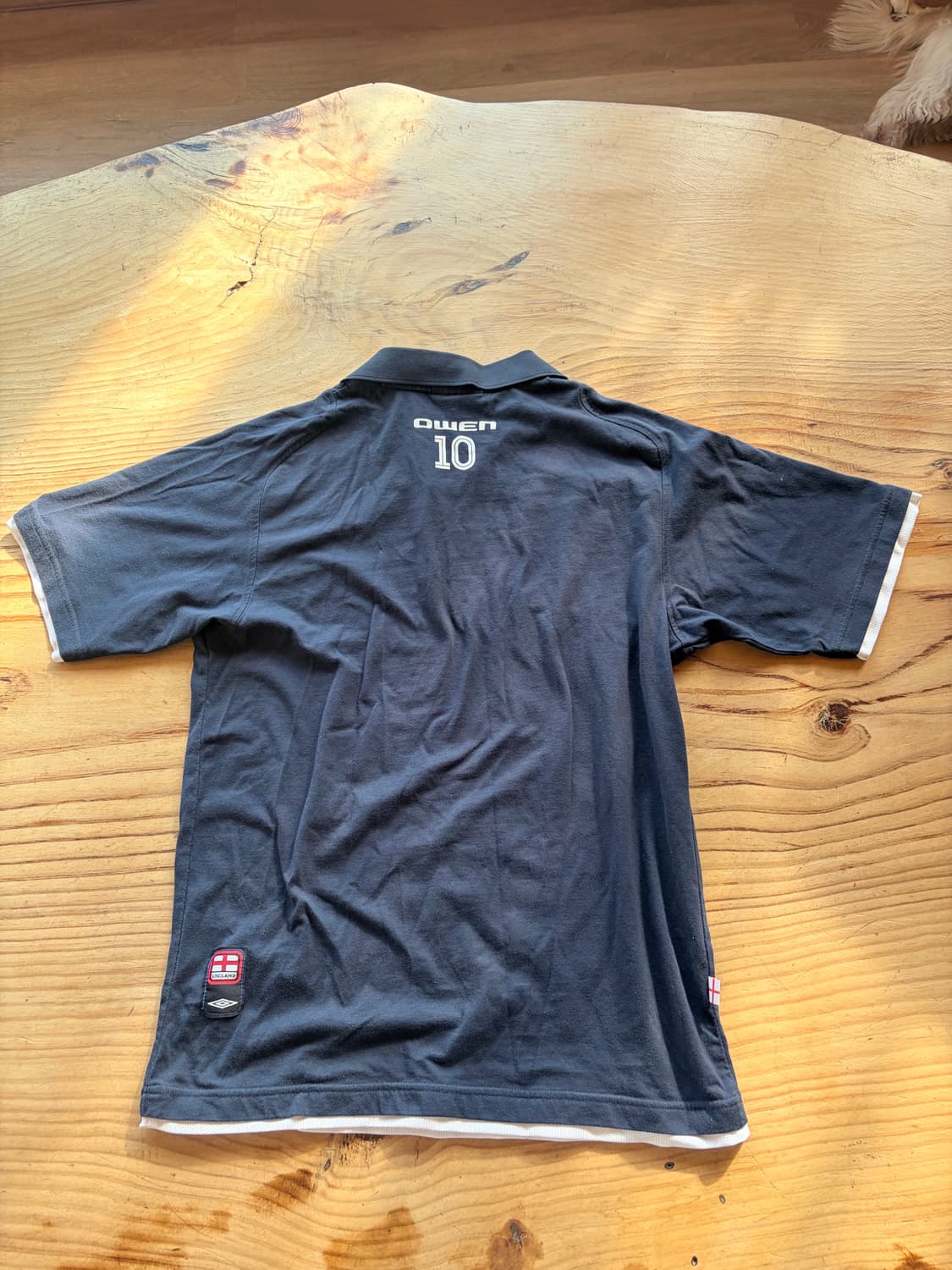 02 03 잉글랜드 엄브로 트레이닝 폴로 셔츠 상품이미지3