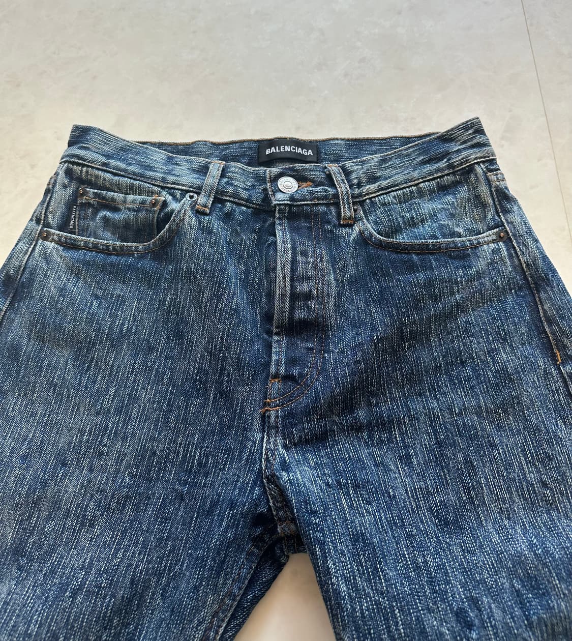[30]발렌시아가 애시드 워싱 데님 팬츠 상품이미지3