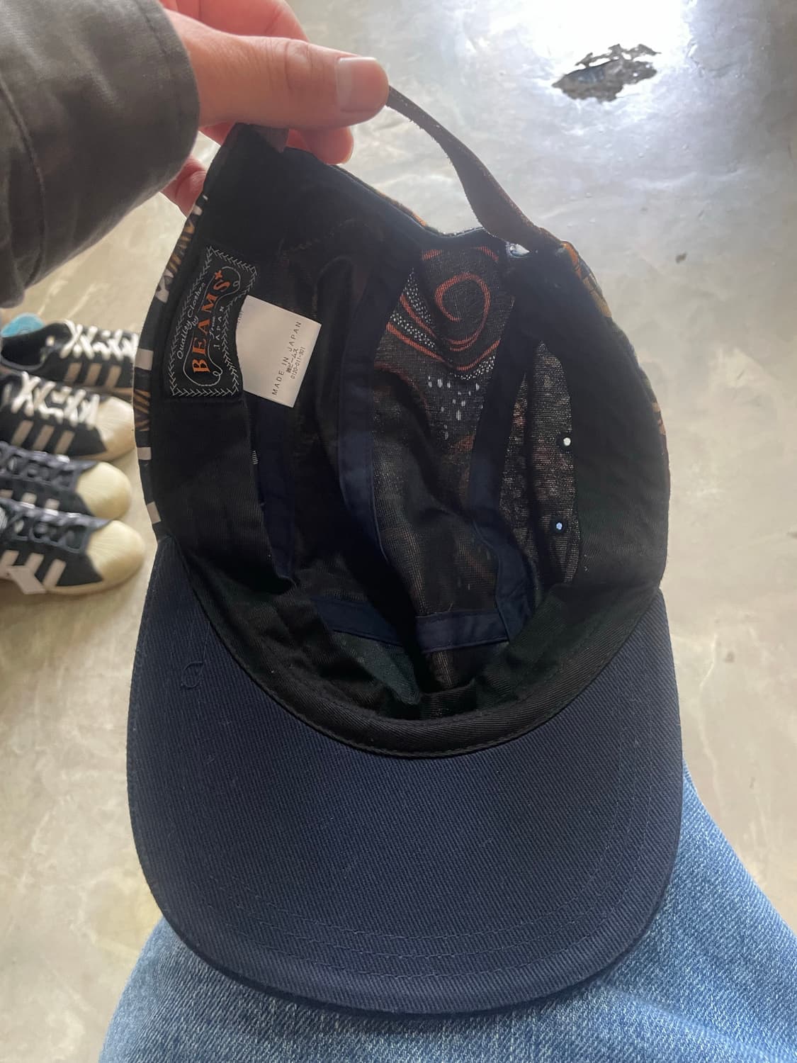 빔즈 패턴 캠프캡 상품이미지7