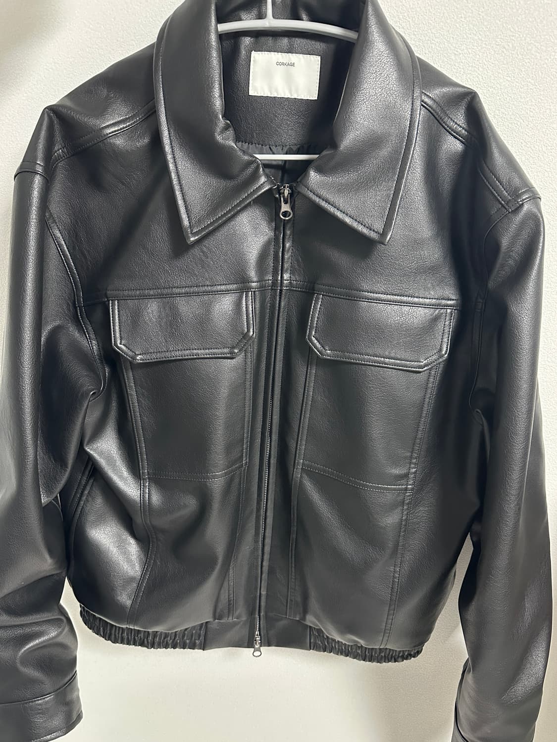 리이리 레더자켓 상품이미지1