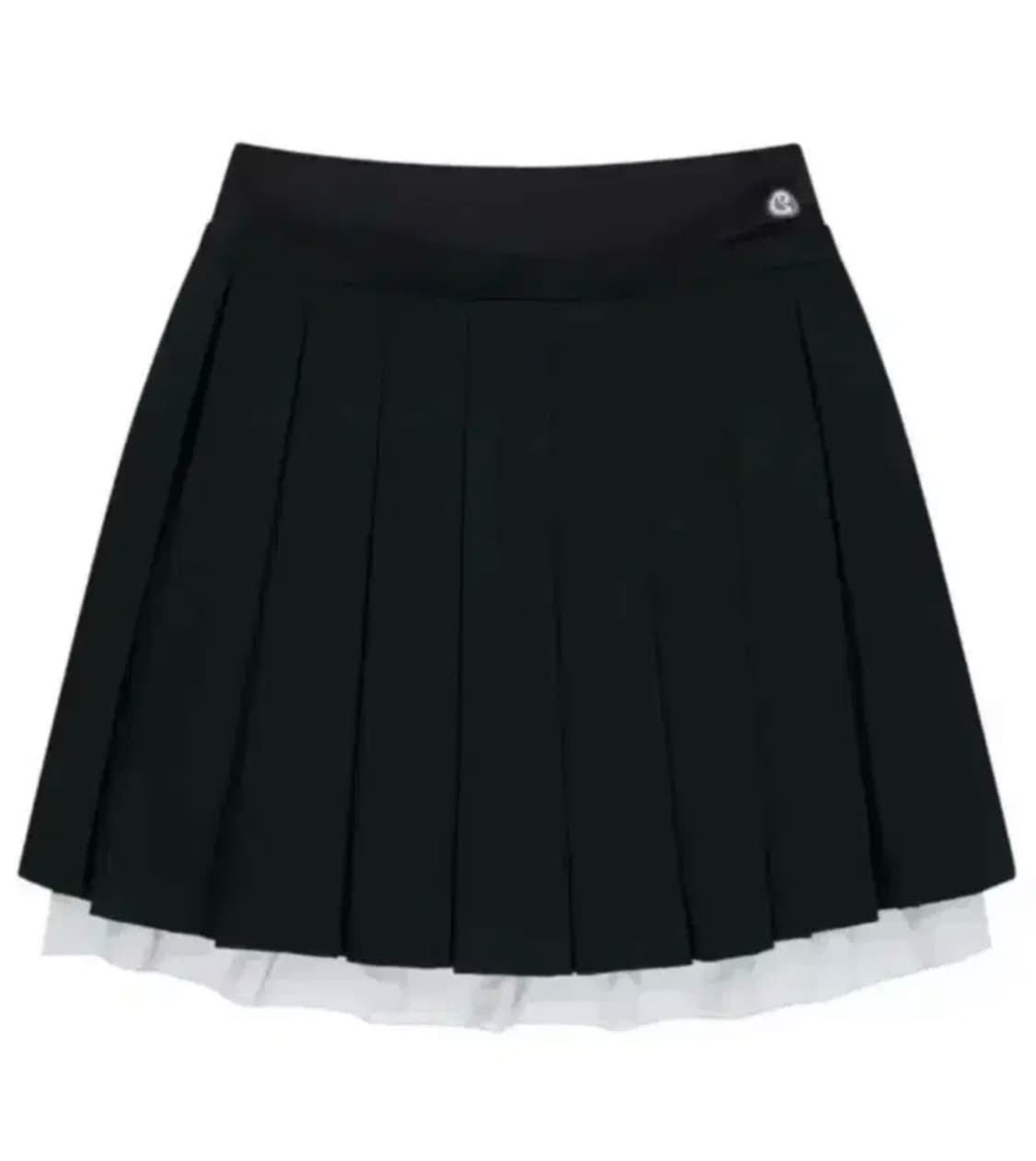 코이세이오 셋업 플리츠 스커트사이즈1 블랙 상품이미지1