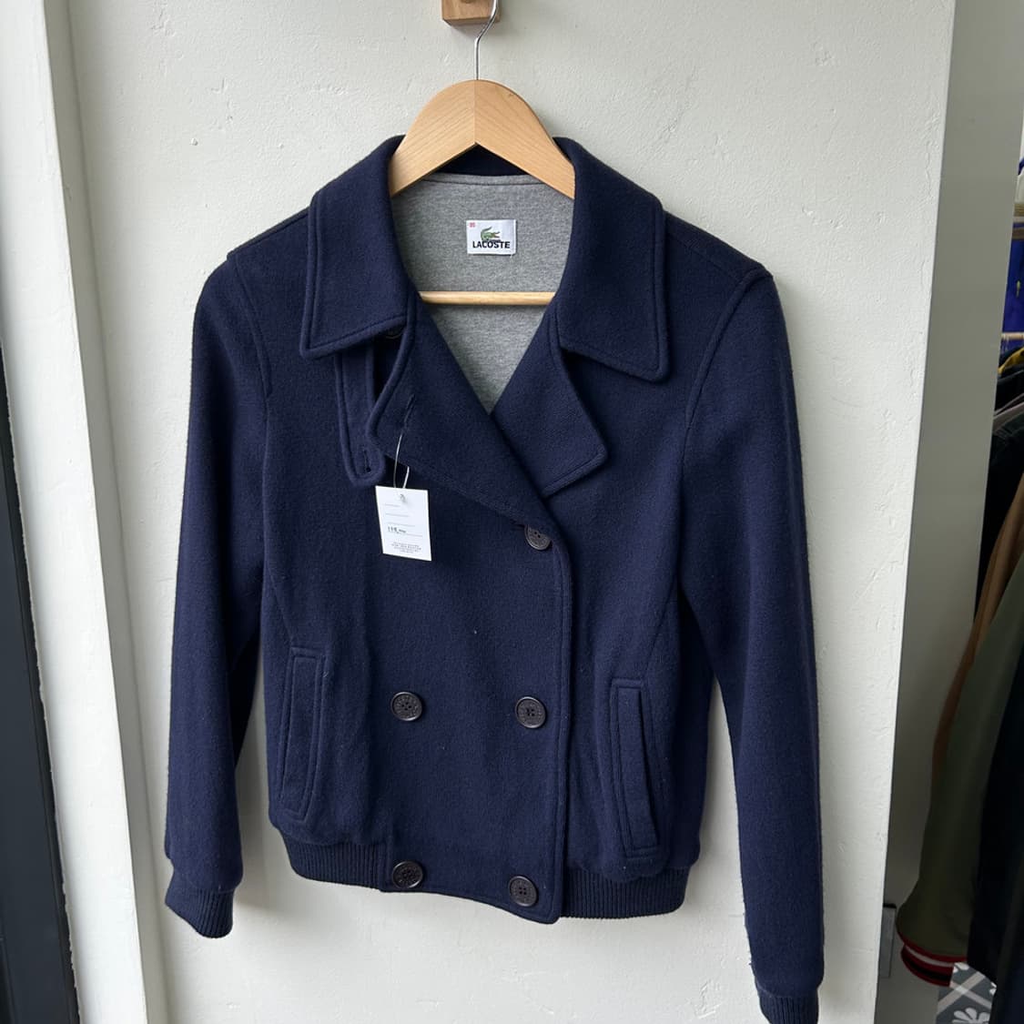16252 - 라코스테 네이비 피코트 자켓 상품이미지2