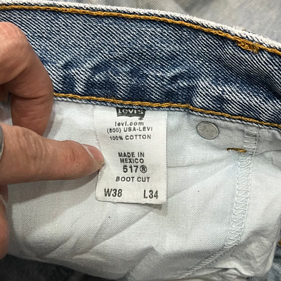  리바이스 517 데님팬츠 y15054 상품이미지9