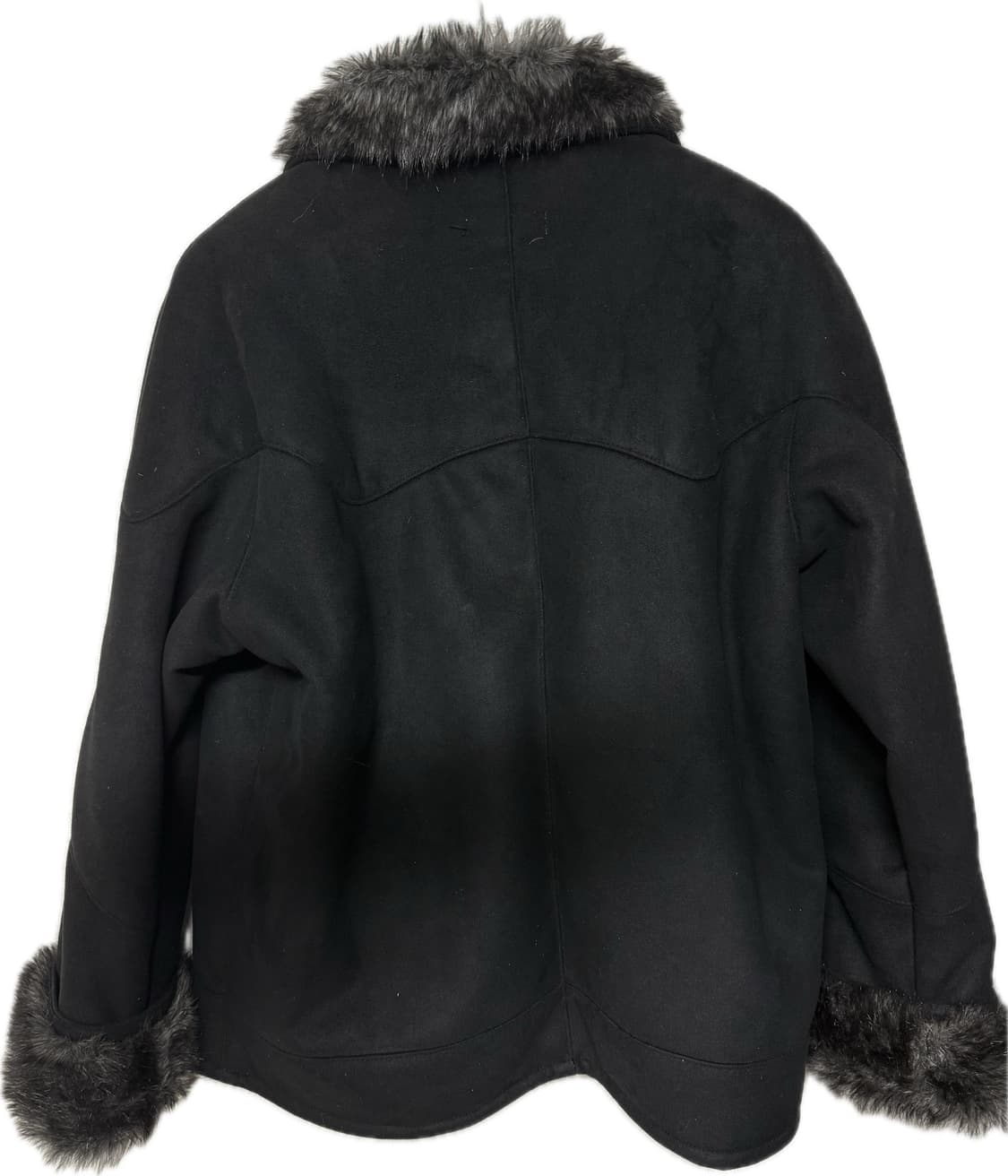 604service faux fur suede coat 상품이미지4