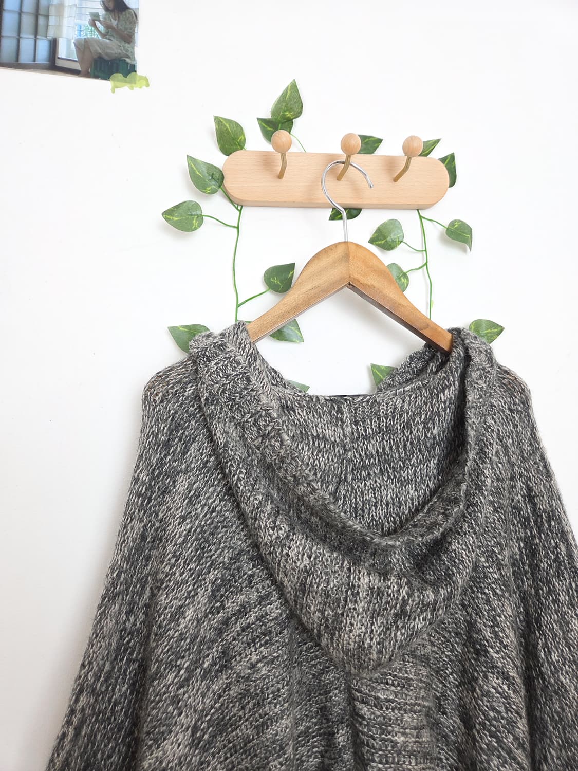 오레오 케이프 가디건 상품이미지5