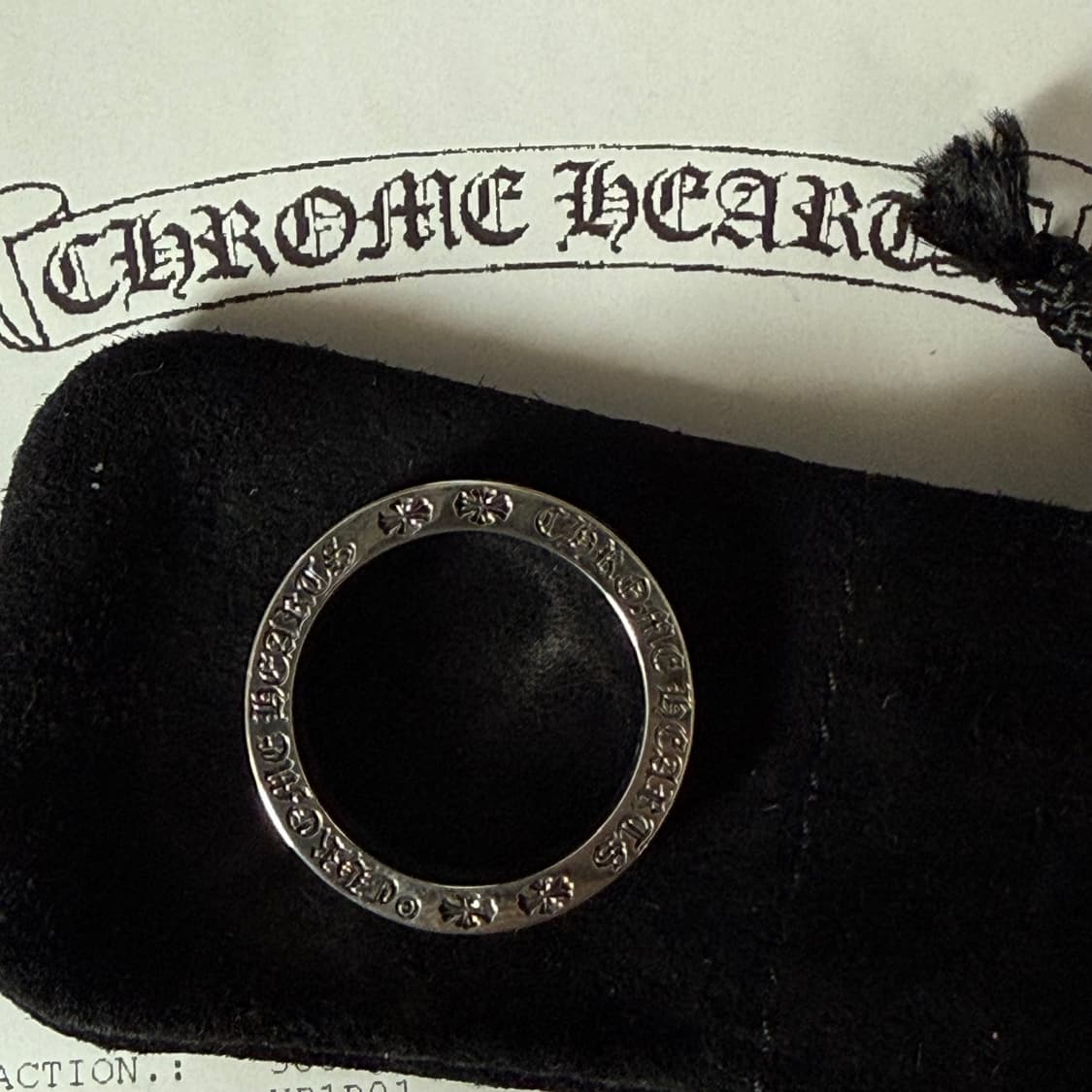 [US11 새상품] 크롬하츠 포에버링 6mm 스페이서링 상품이미지1