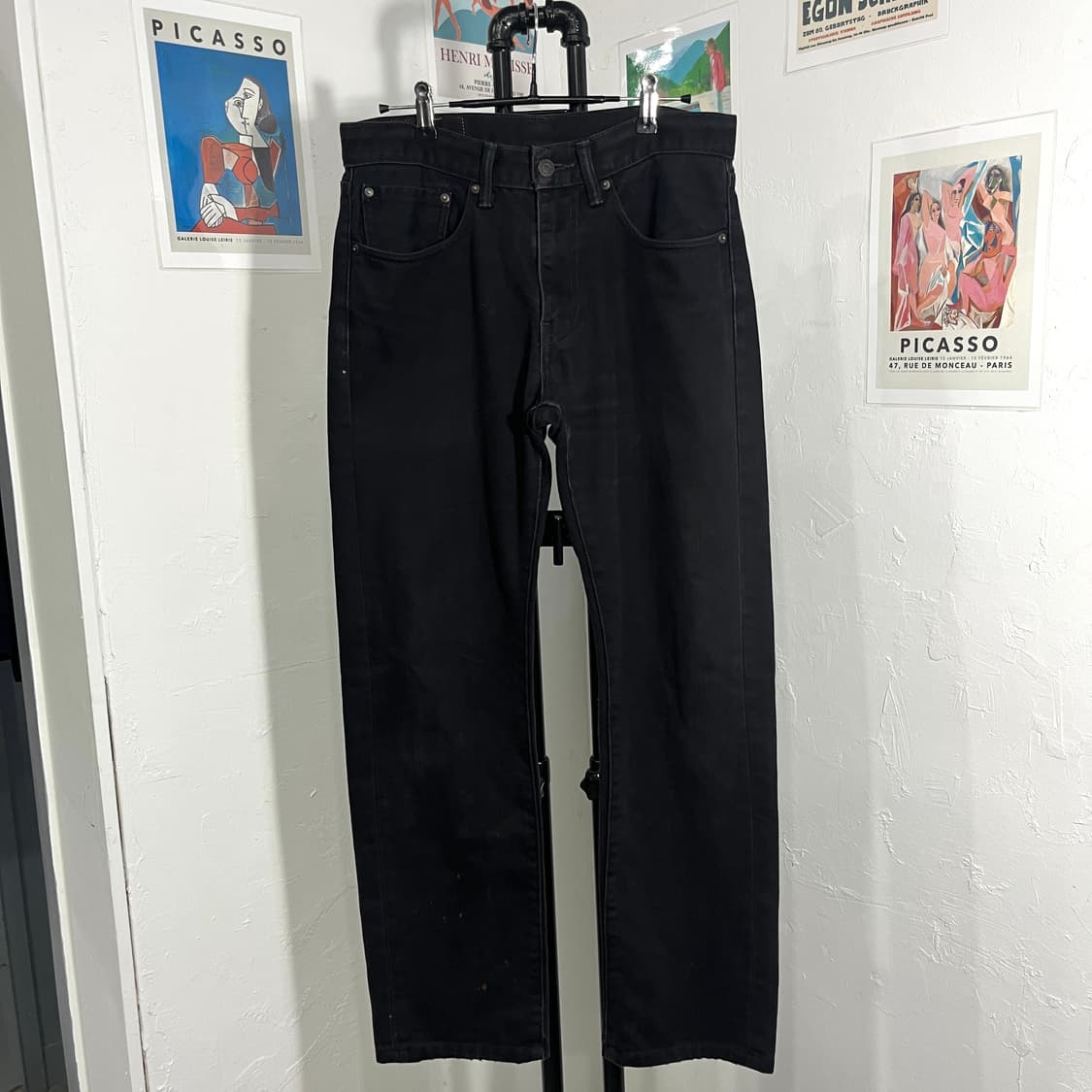 리바이스 505 블랙진 상품이미지1