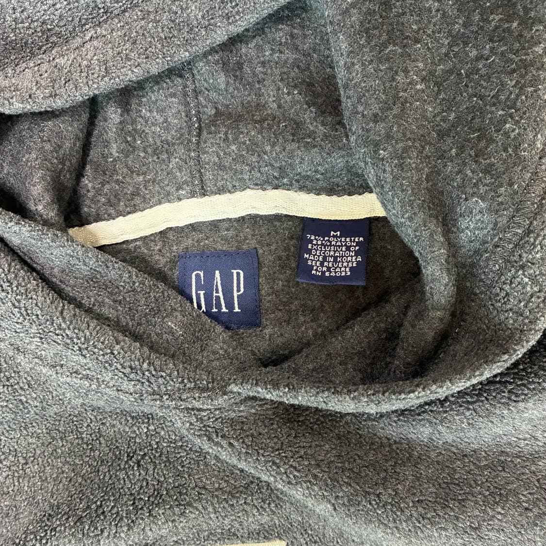 <GAP 1969 빈티지 플리스 후드티> No.1477 상품이미지8