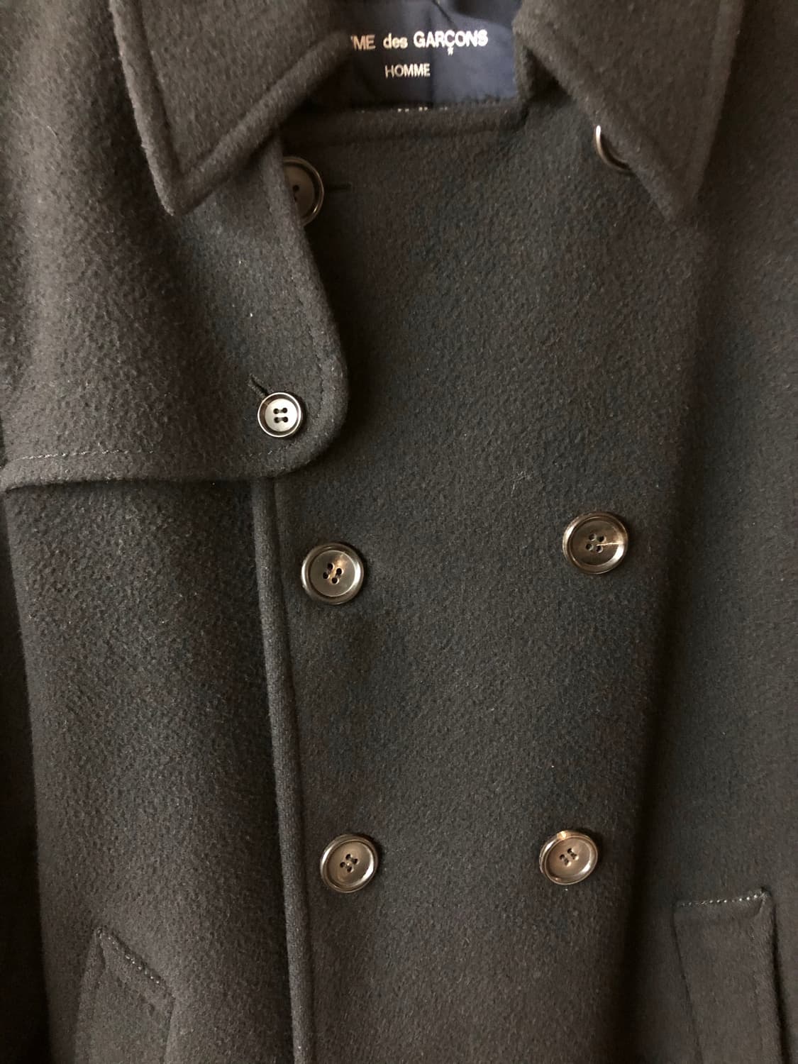 Comme des garcons homme 피코트 M 상품이미지4