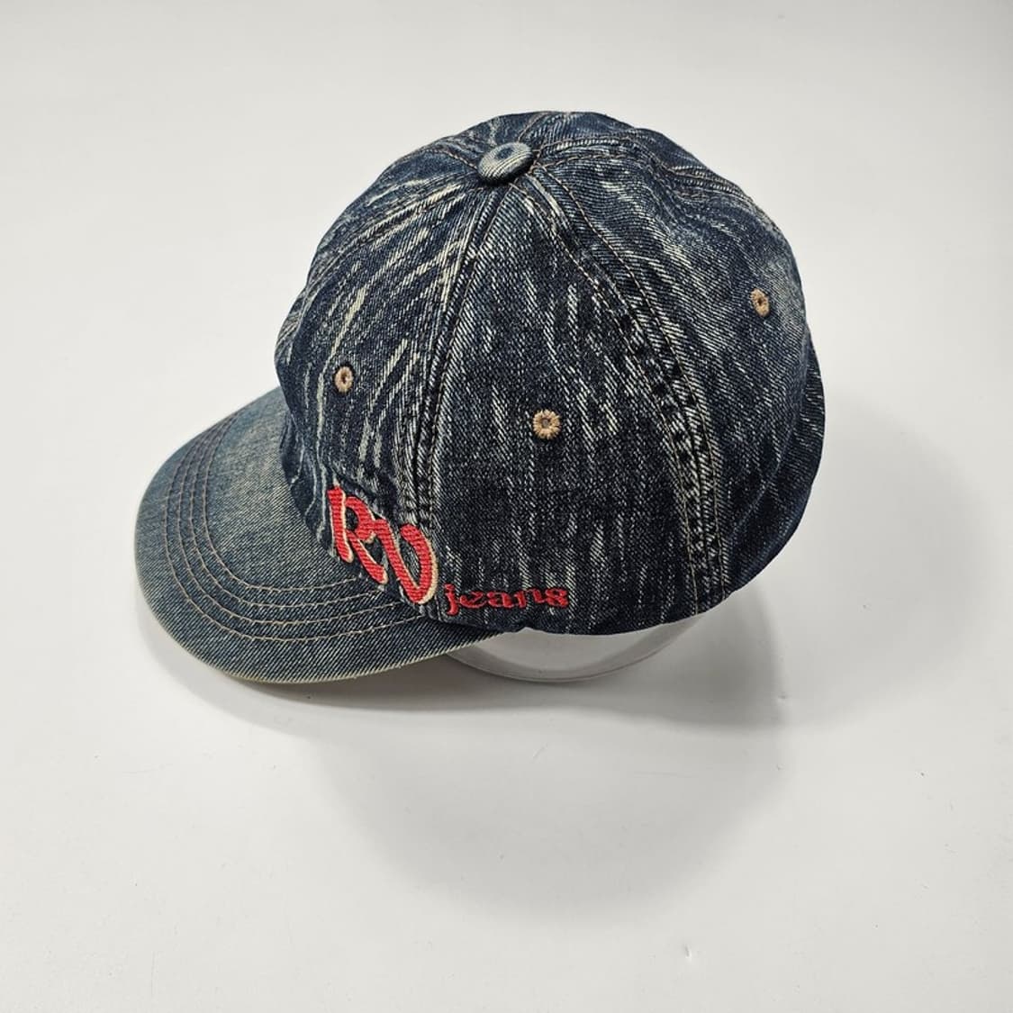 루돌프 발렌티노 빈티지 데님 볼캡 상품이미지2