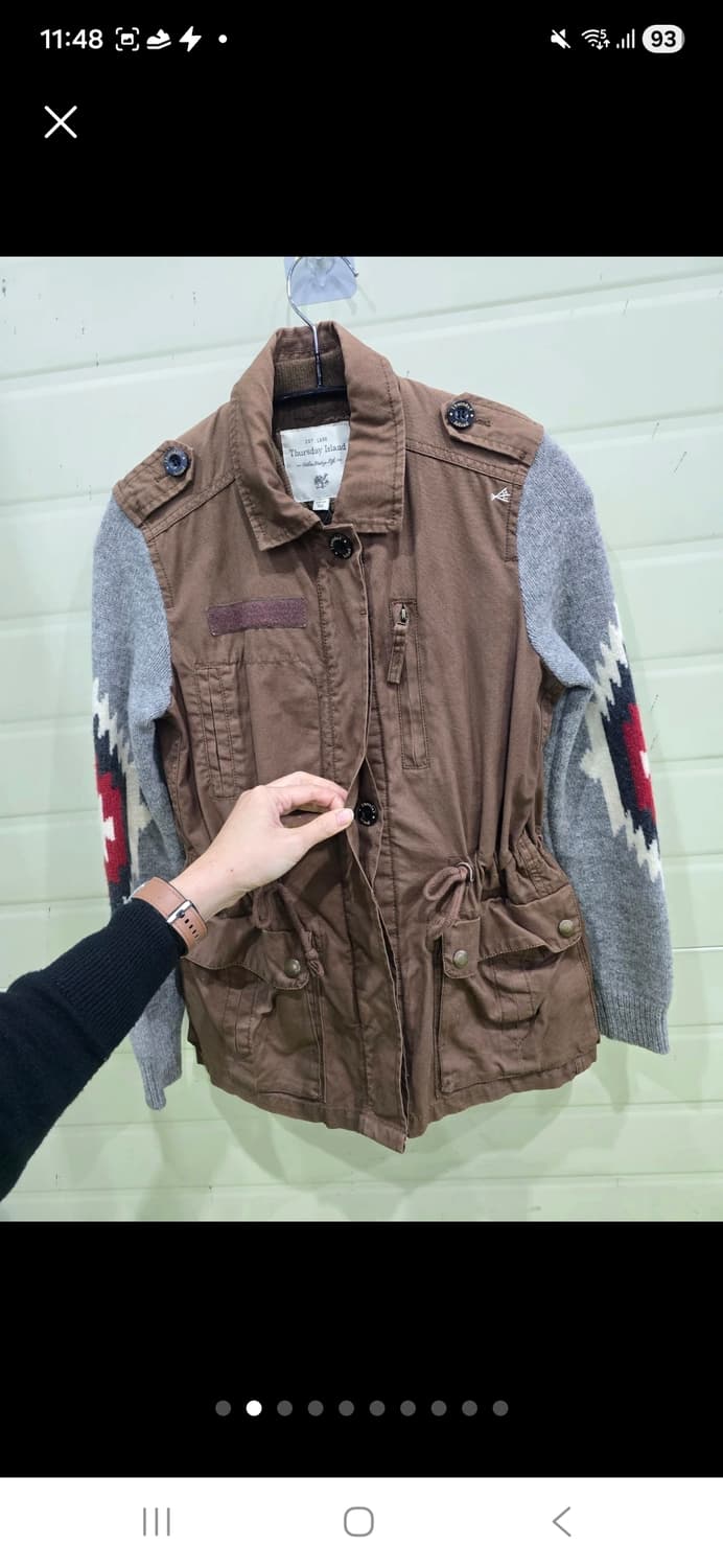 (마지막특가) 써스데이아일랜드 야상점퍼 상품이미지2