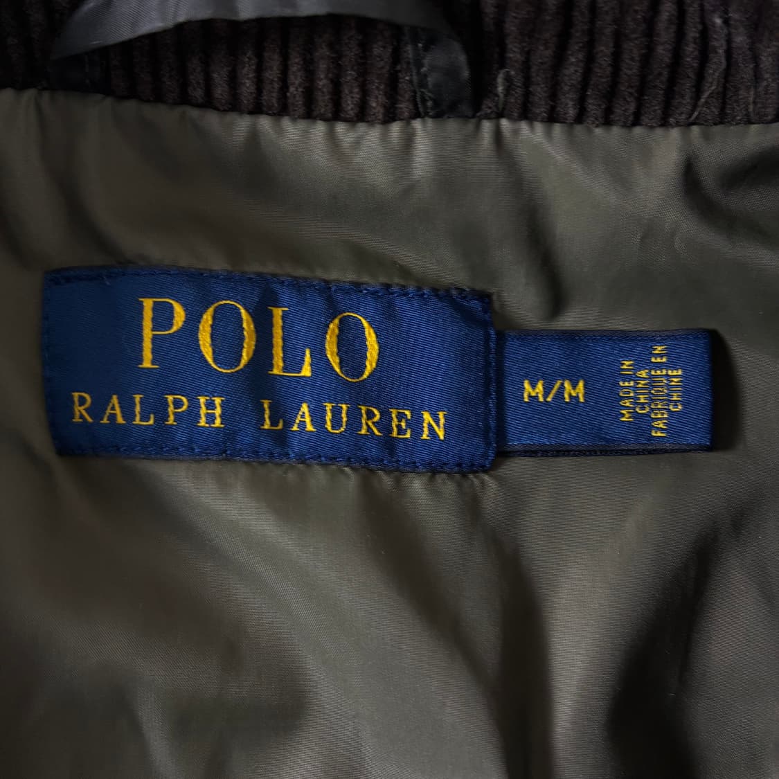 Polo 폴로 랄프로렌 카키 퀼팅 패티드 캠튼 자켓 상품이미지6