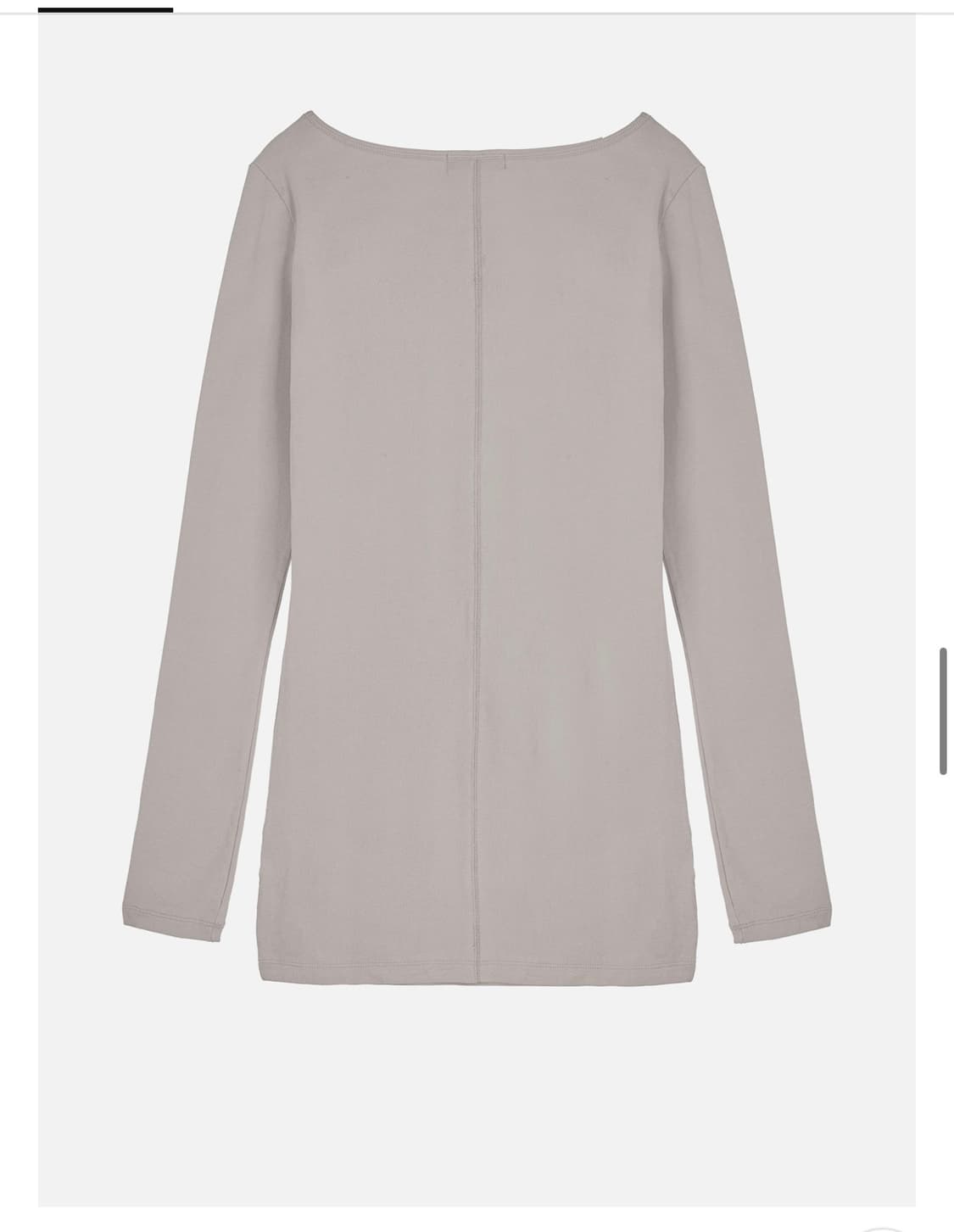 세릭 Cerric Soft Long Top _ Beige 상품이미지3