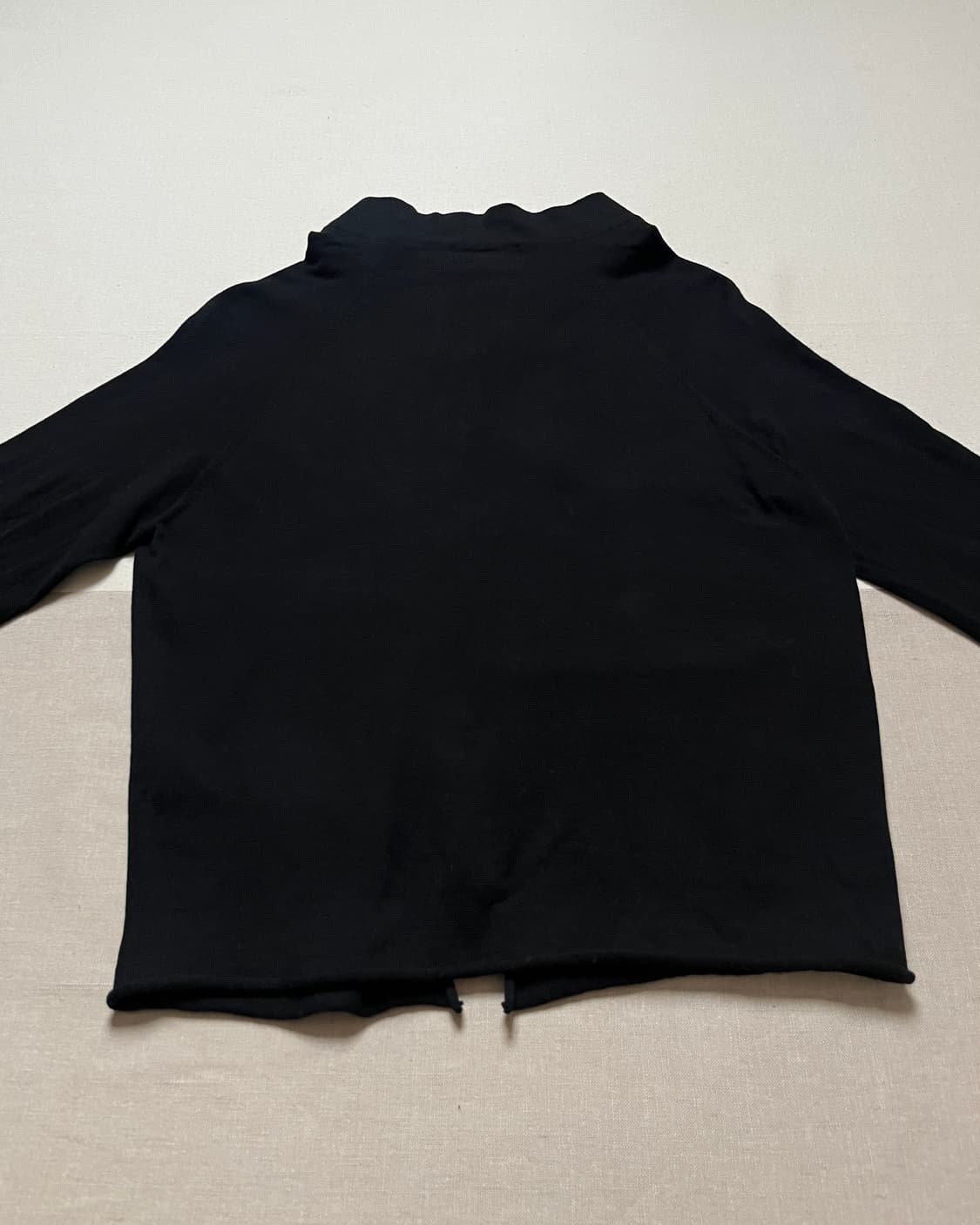 요지야마모토 하이넥 스웻 가디건 yohji yamamoto Y’s 상품이미지8