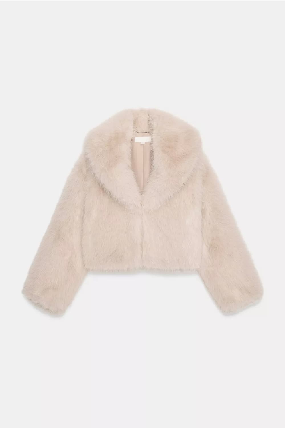 자라 라펠 칼라 페이크 퍼 숏 코트 6318/277/712 상품이미지2