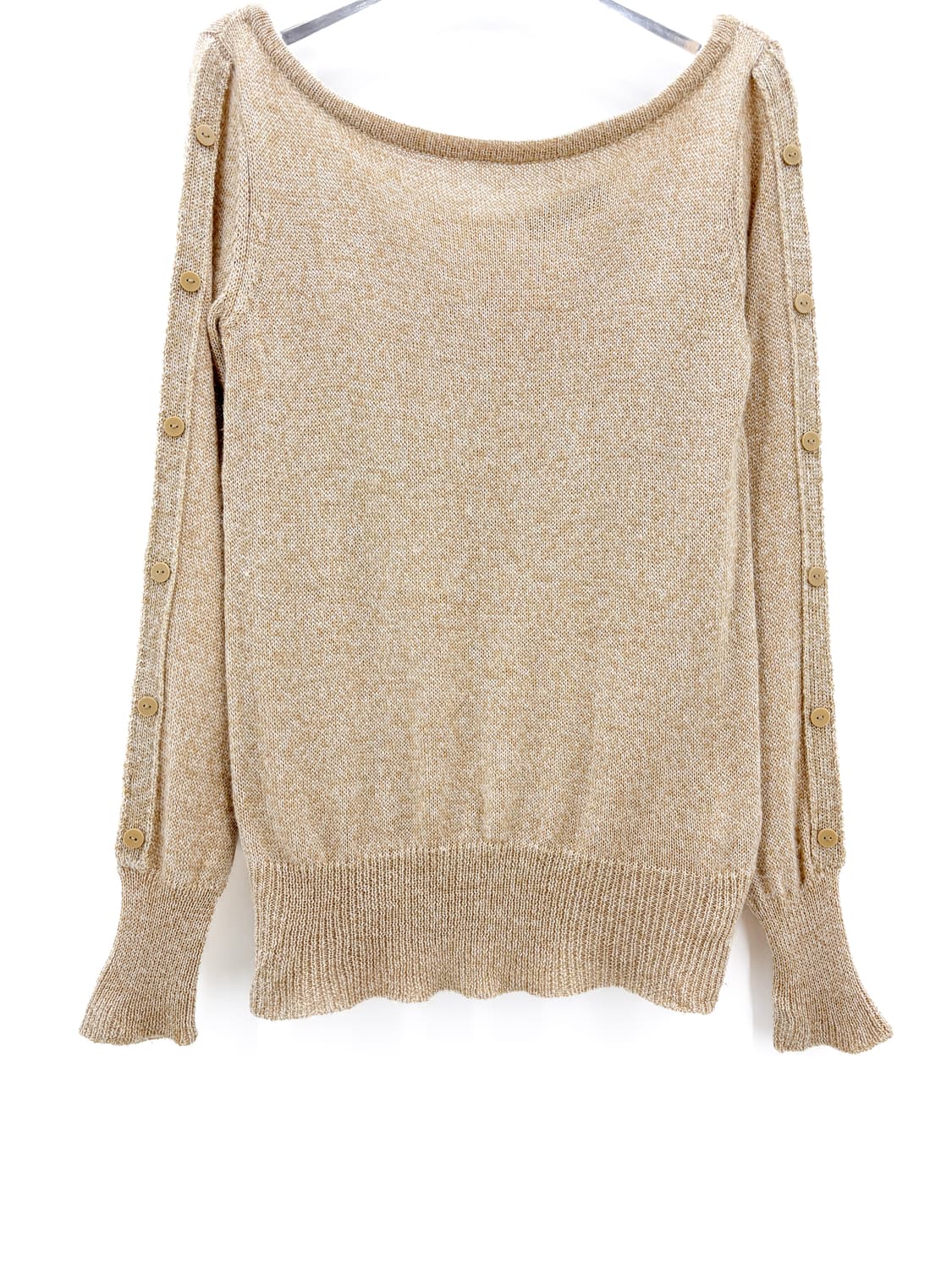 빈티지 슬리브 버튼 니트 상품이미지4