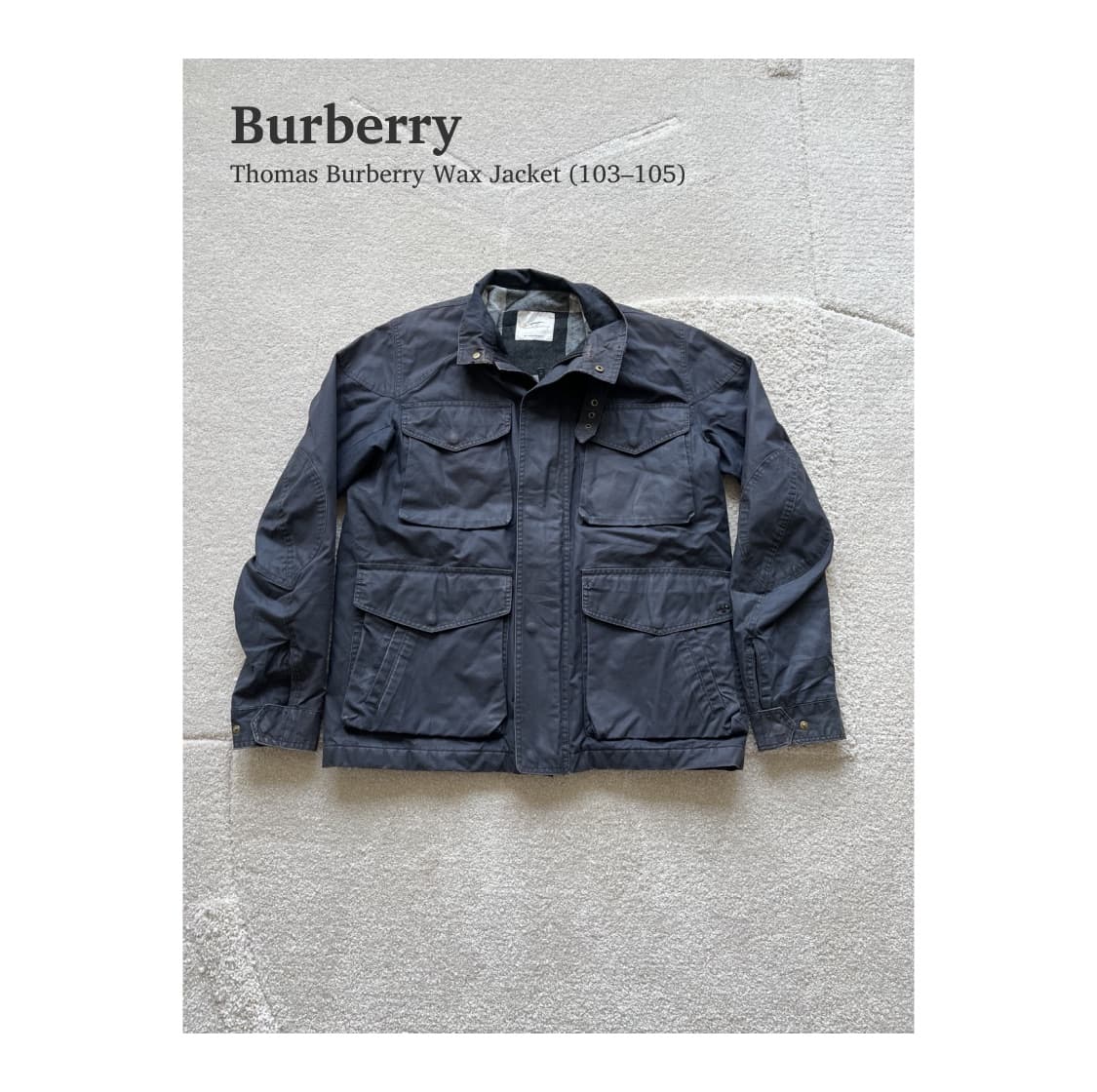 버버리 왁스 자켓 (103-105) 상품이미지1