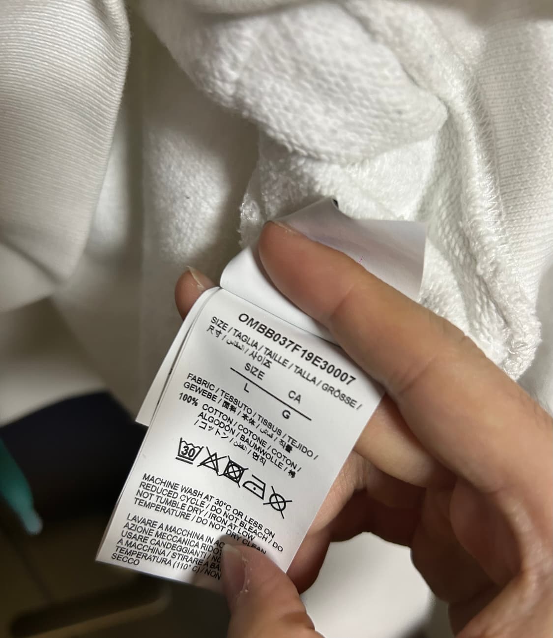 오프화이트 버질아블로 스캐폴딩 후드집업 상품이미지4