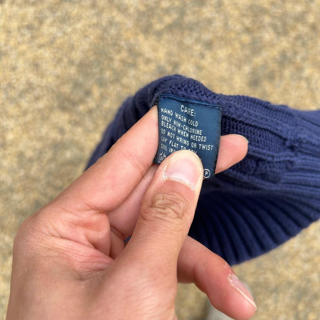 폴로(POLO RalphLauren)네이비 케이블 니트 상품이미지5