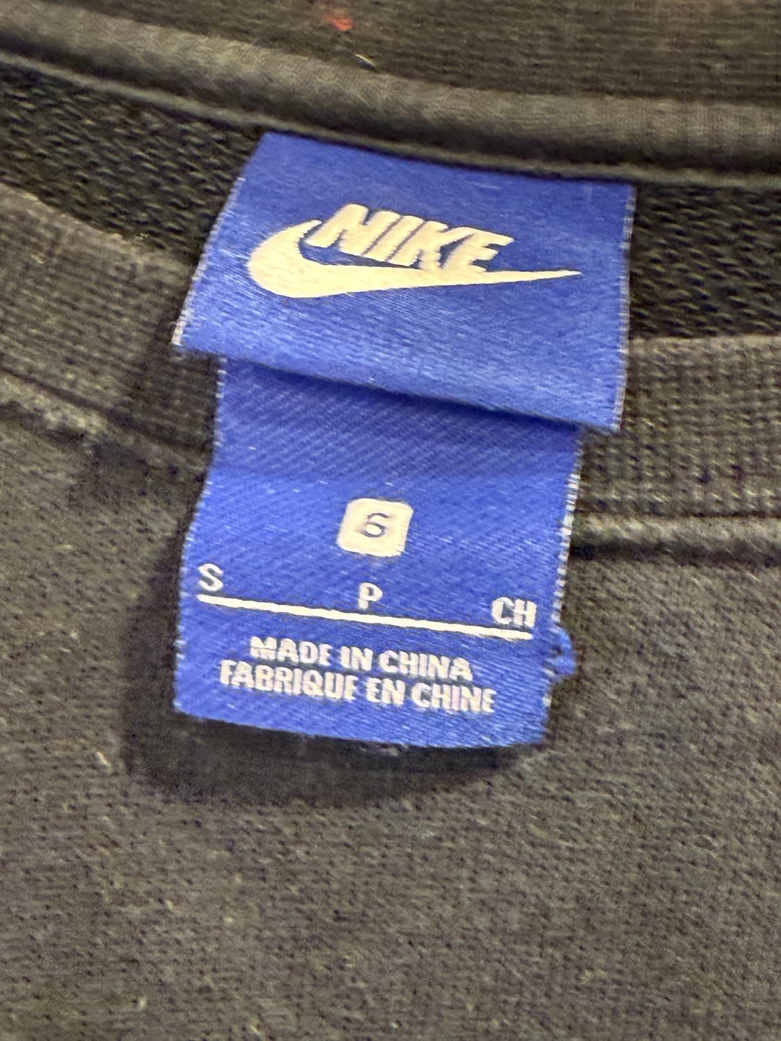 나이키 블랙 맨투맨 상품이미지2