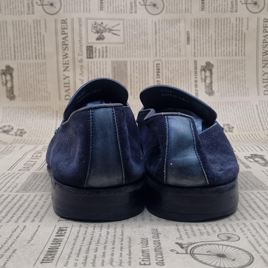 에르메네질도제냐 남성로퍼 실사이즈280 상품이미지4