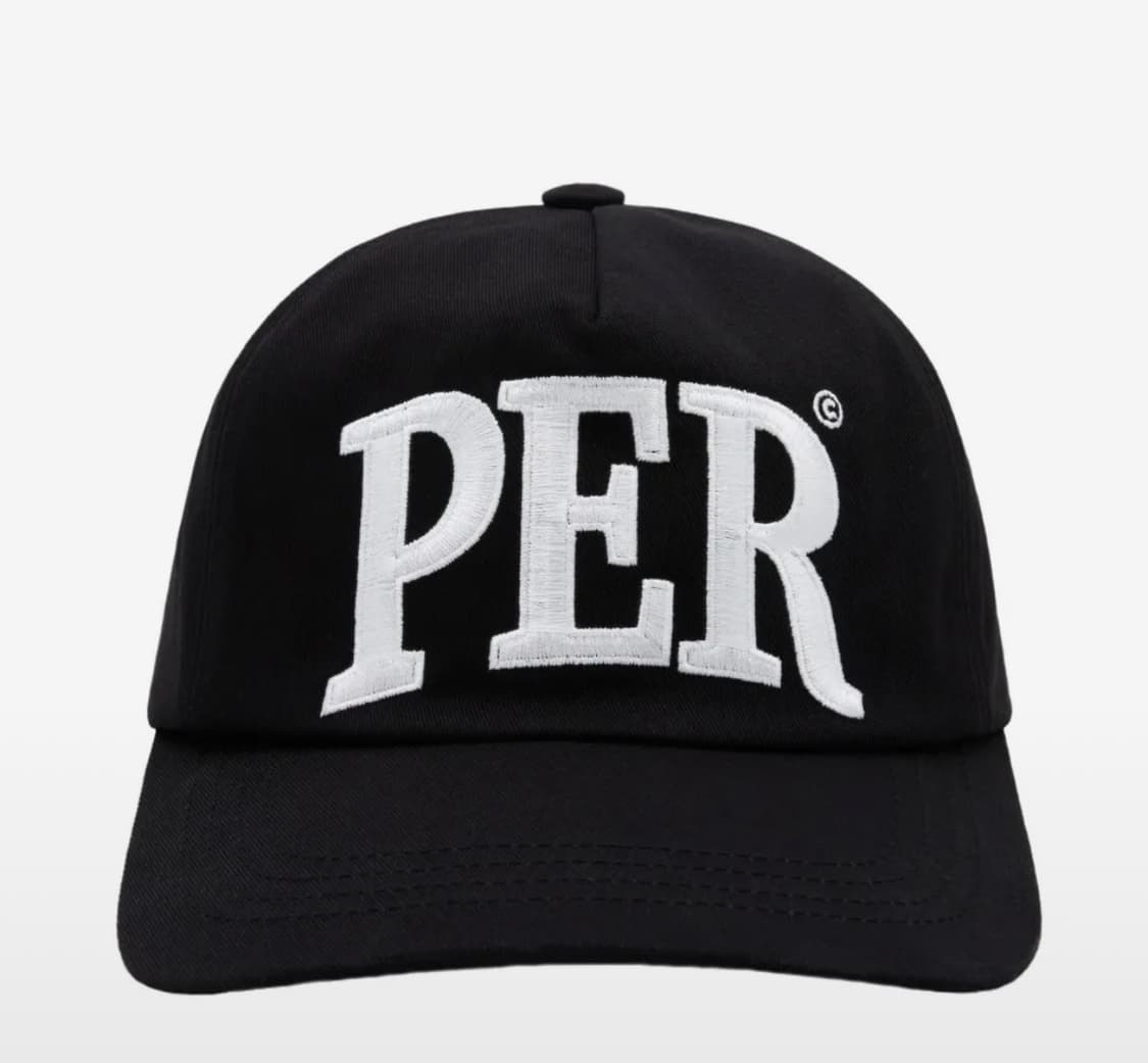 퍼머넌트아카이브 캡모자 5-PANEL PER CAP BLACK 블랙 상품이미지2