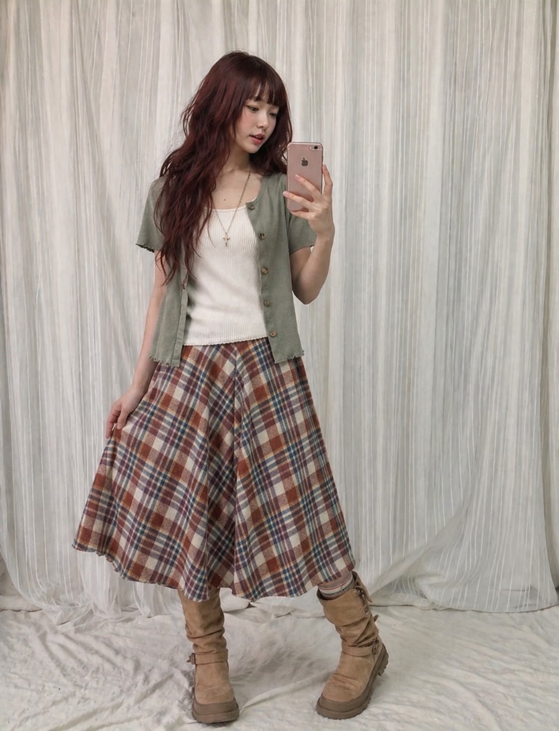 쿠키 마을 소녀 코디 set 상품이미지1