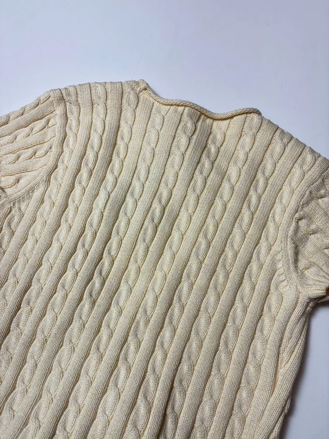 폴로 진스 00's Y2K 크롭 니트 미니 가디건 PN8820 상품이미지6