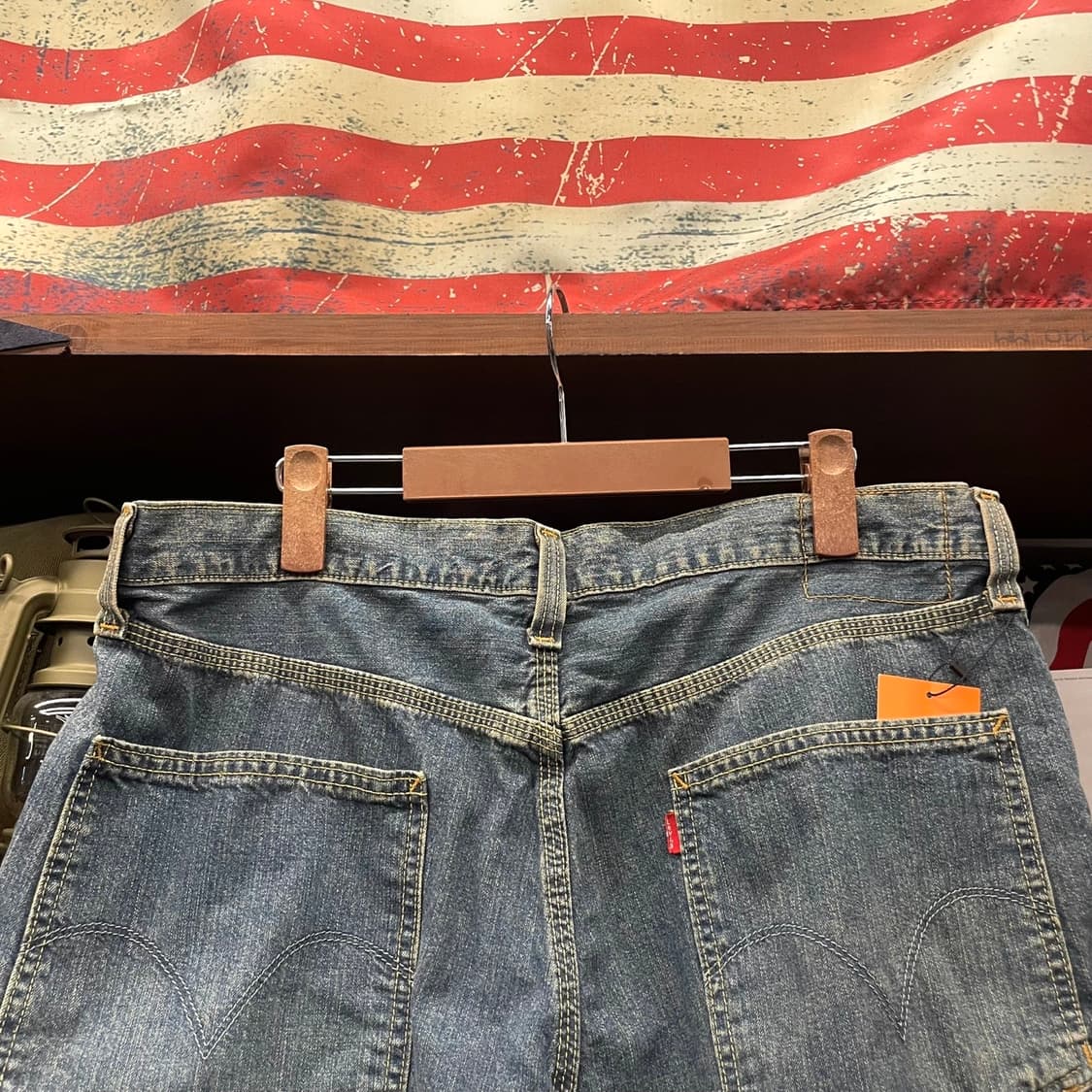 Levis 리바이스 데님 페인터 포켓 워크 카펜터 반바지 데님 쇼츠 팬츠 상품이미지4