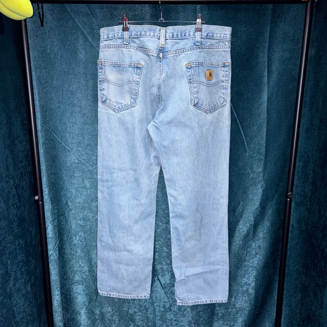 (36) 칼하트 B480 라이트 블루 트렌디셔널 데님 팬츠 상품이미지3