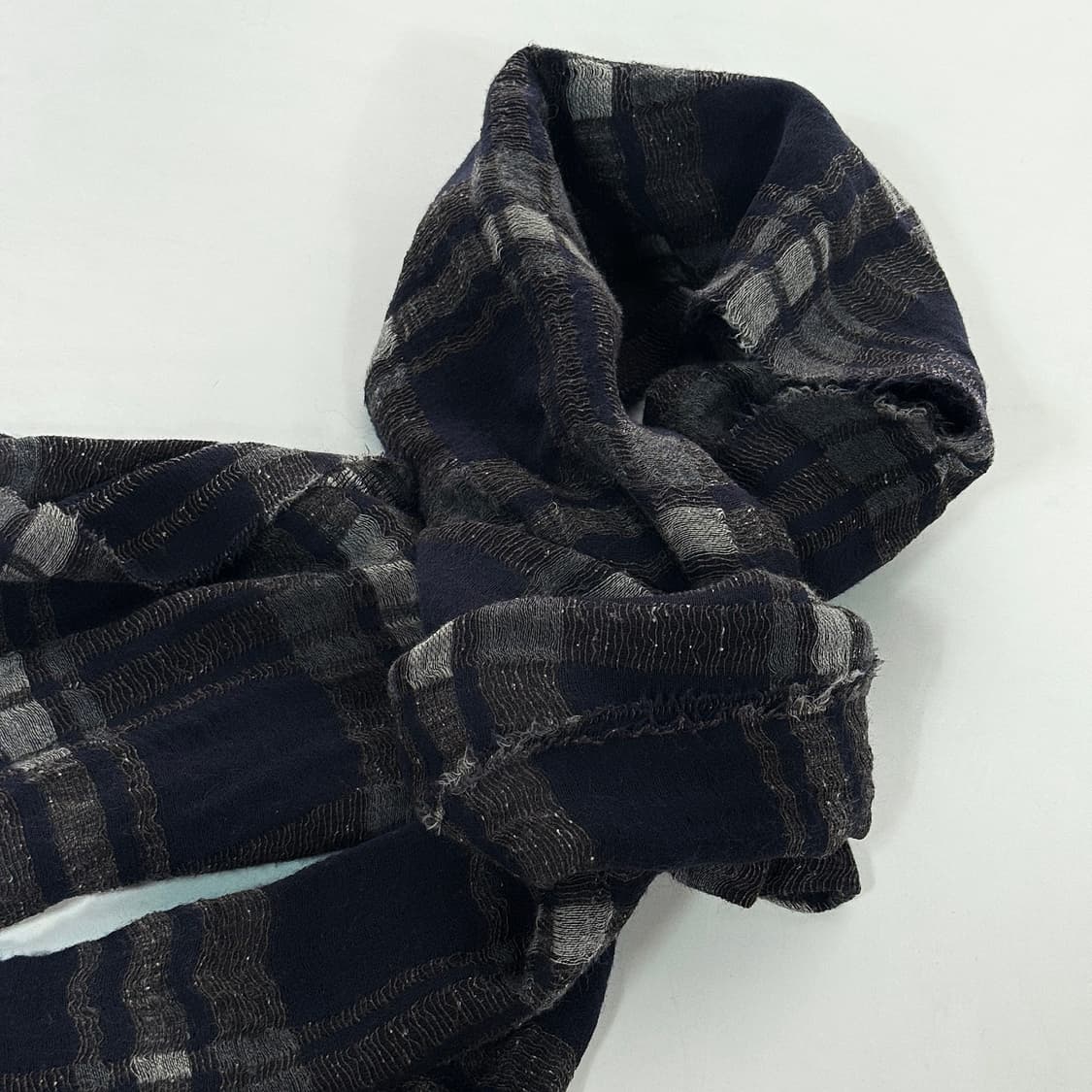 샌드 코펜하겐 체크 모달 머플러 상품이미지1