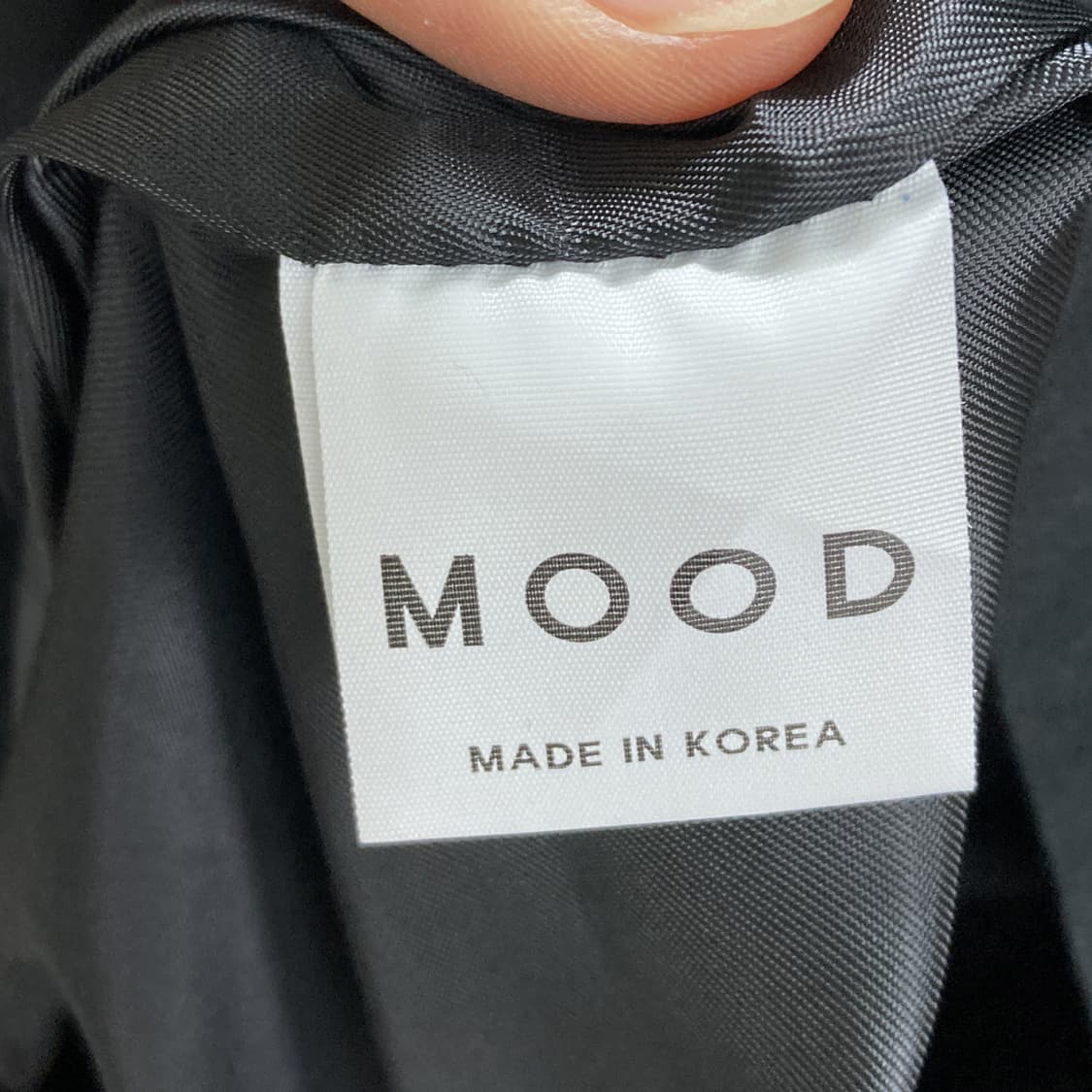 MOOD 무드 남성야상자켓 블랙 FREE 상품이미지5