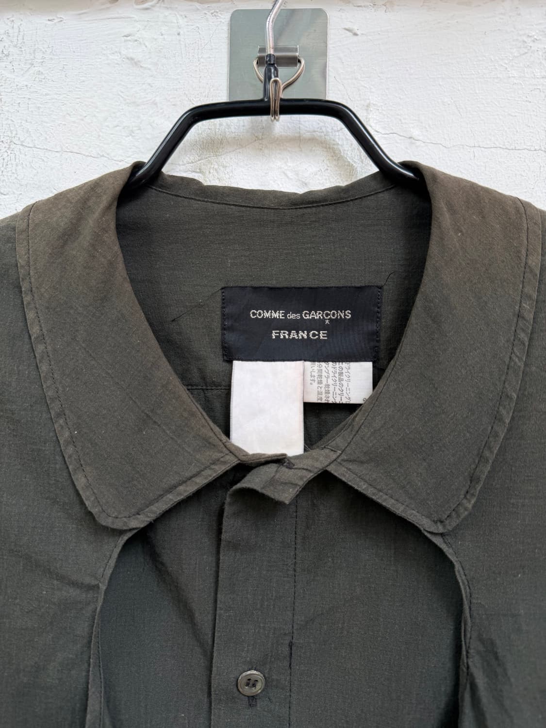 Comme des Garcons 러플 케이프 프릴 블라우스 M 상품이미지2
