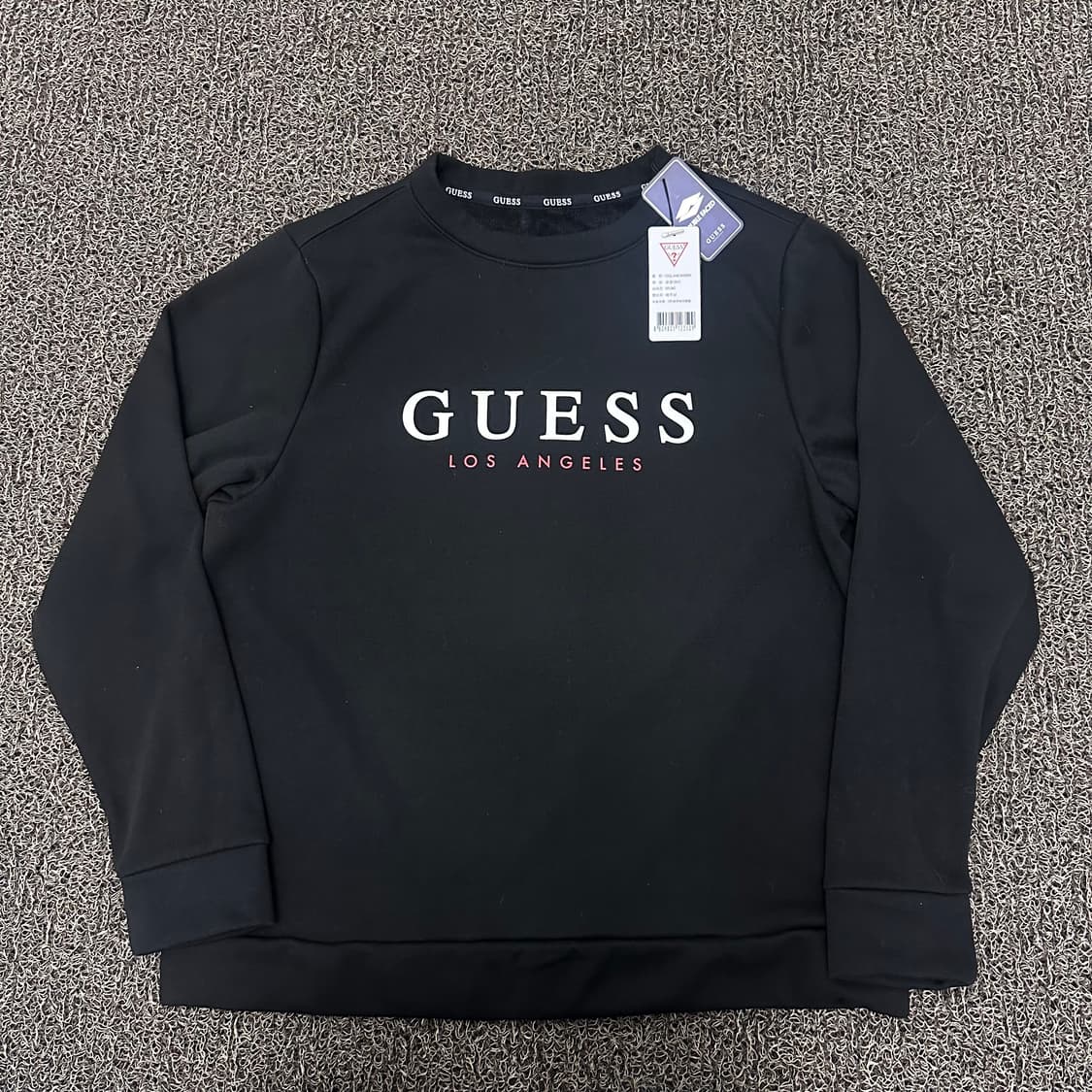 [새상품] GUESS 게스 여성 기모 얇은 맨투맨 95(M) 상품이미지1