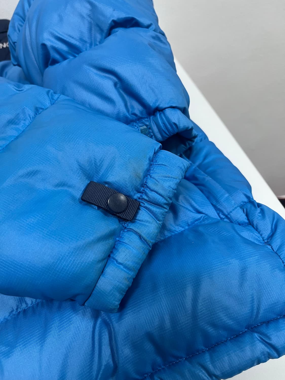 노스페이스 눕시 패딩 블루L 상품이미지9