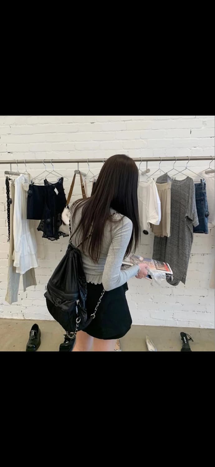 릴리코츠 포니스커트 블랙S 상품이미지4