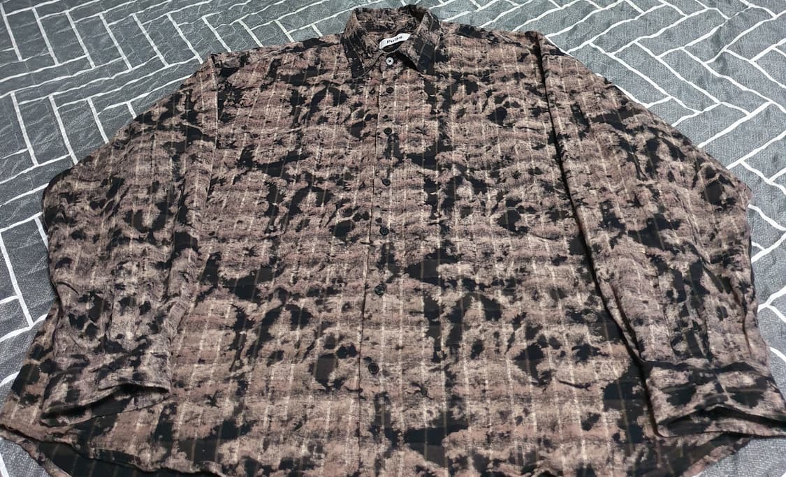 PULSE 오버핏 빈티지 긴팔셔츠 (F) 상품이미지1