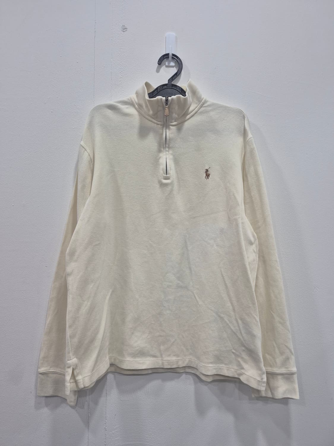 Polo 폴로랄프로렌 코튼 아이보리 하프집업 남성 95사이즈 상품이미지2