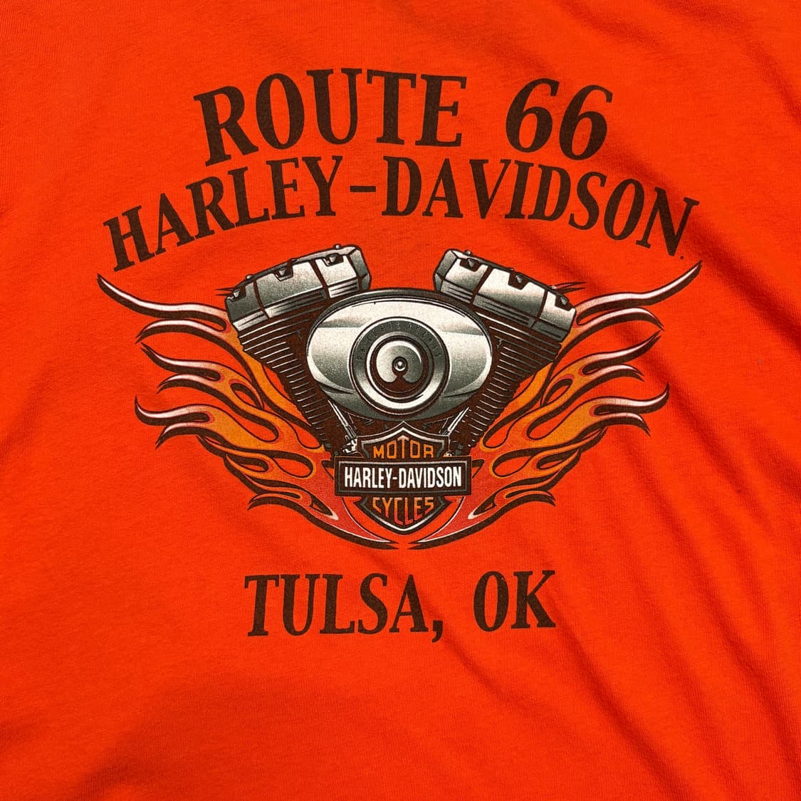 [2XL]10s Harley-Davidson ROUTE66 T-shirt 상품이미지2