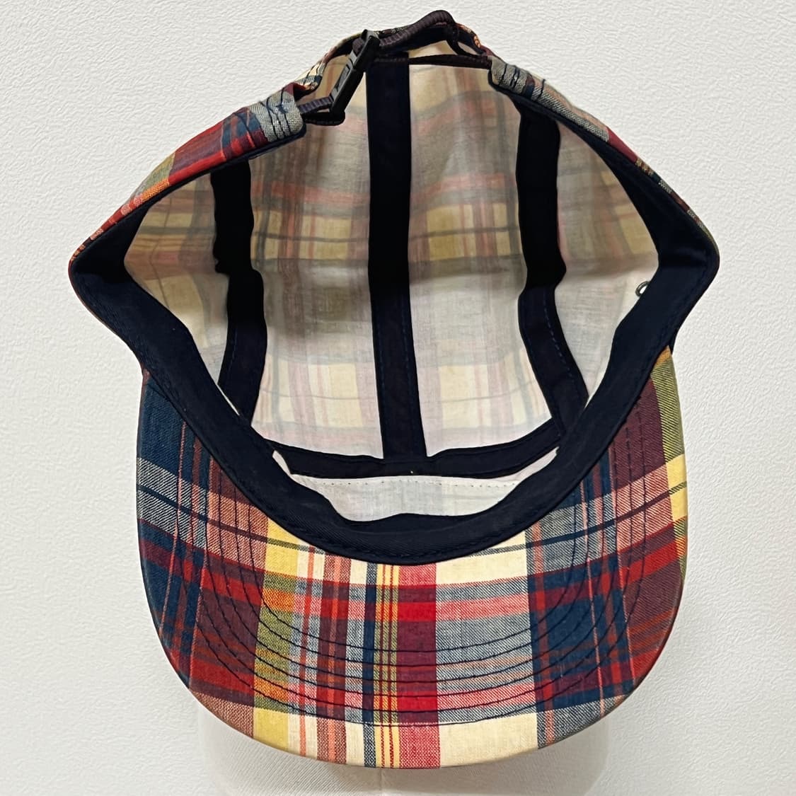 슈프림 2005 체크 패턴 5패널 캠프캡  상품이미지6