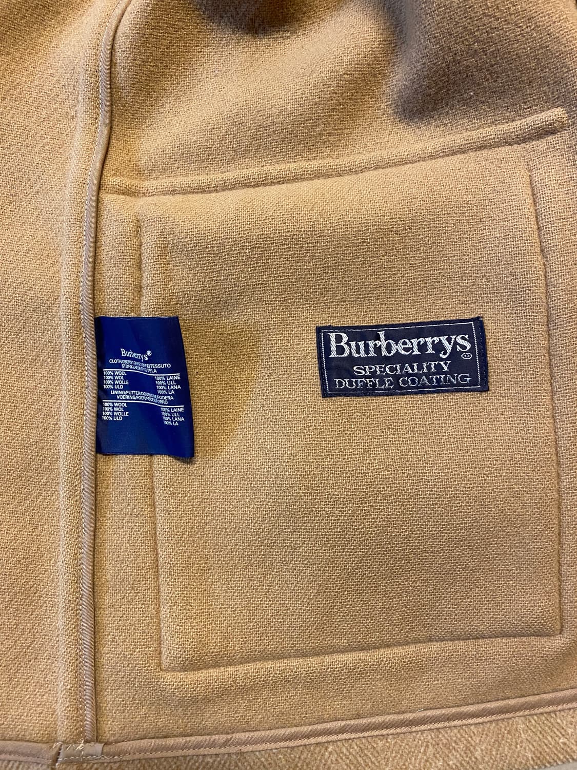 버버리 헤링본 떡볶이 코트 (Man M) AA0932 상품이미지6