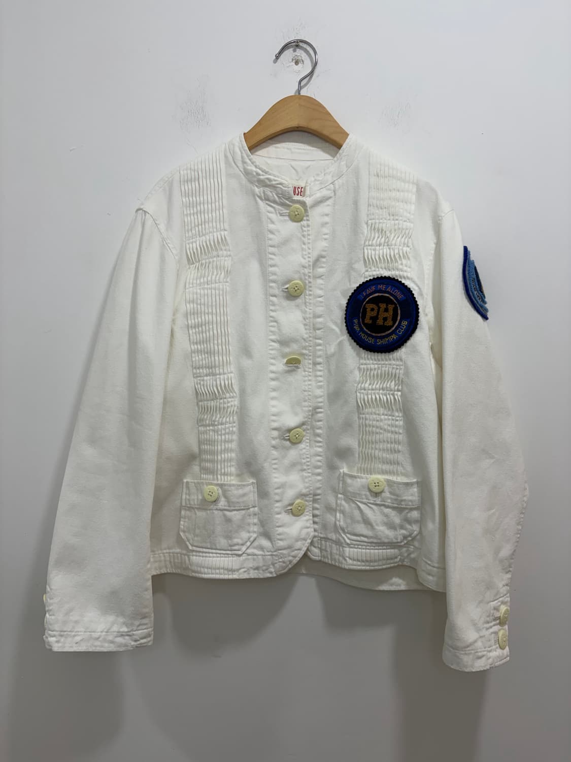 Pink house 핑크 하우스 셔츠형 자켓 상품이미지5