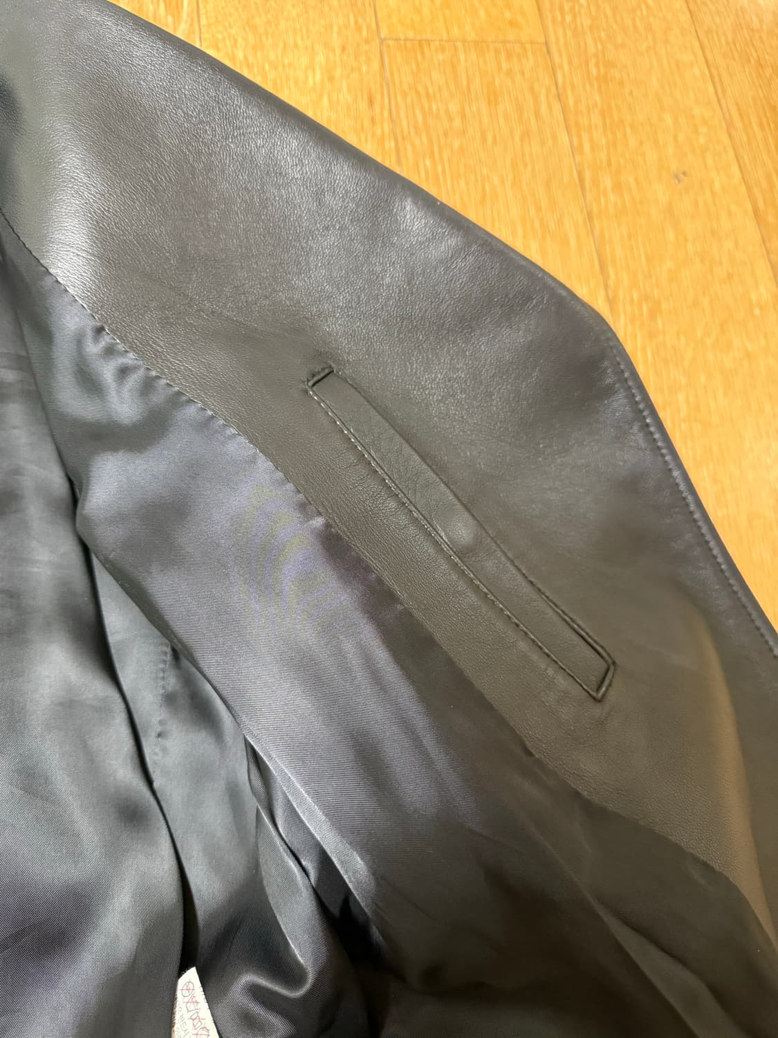 가죽 라이더 양가죽 자켓 M~L 상품이미지3