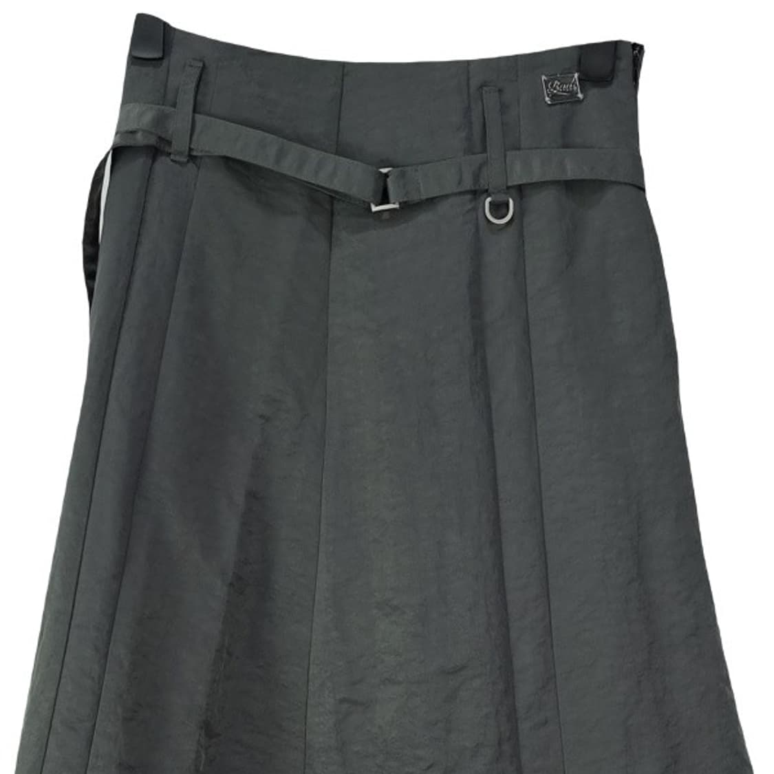 [배드블러드] 벨티드 롱스커트 그레이 M19868 상품이미지4