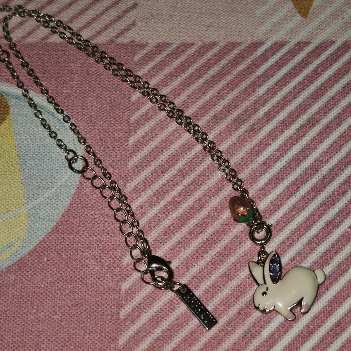 06s 안나수이 토끼&딸기 크리스탈 목걸이 상품이미지7