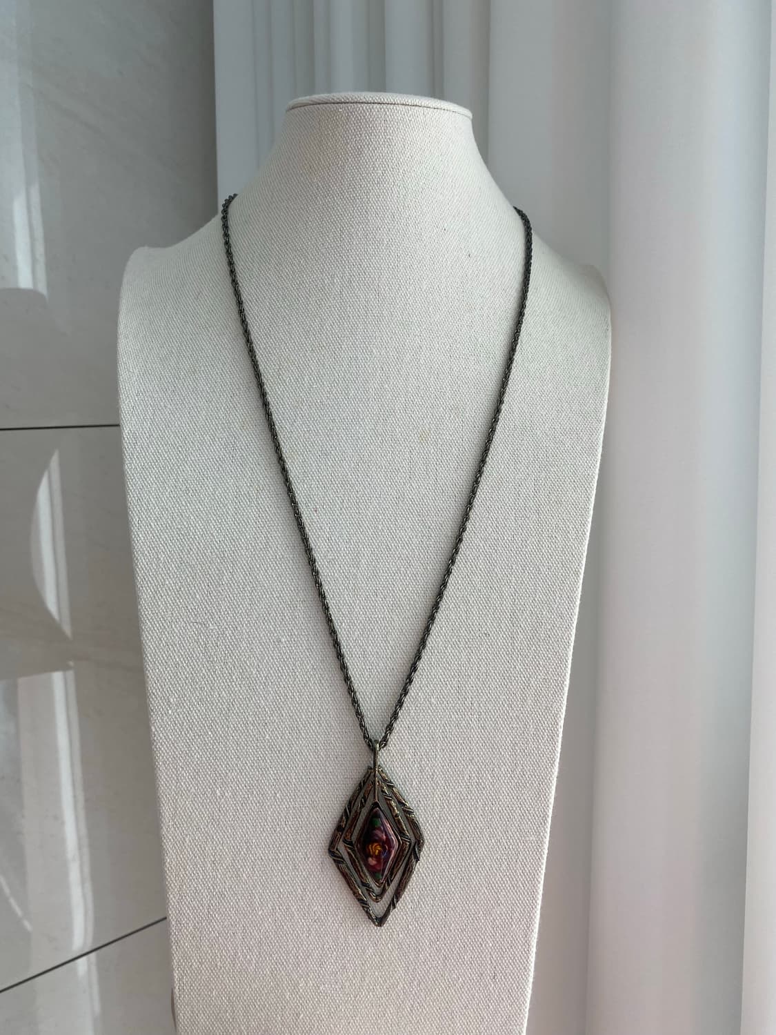 빈티지 칠보 팬던트 목걸이 상품이미지9