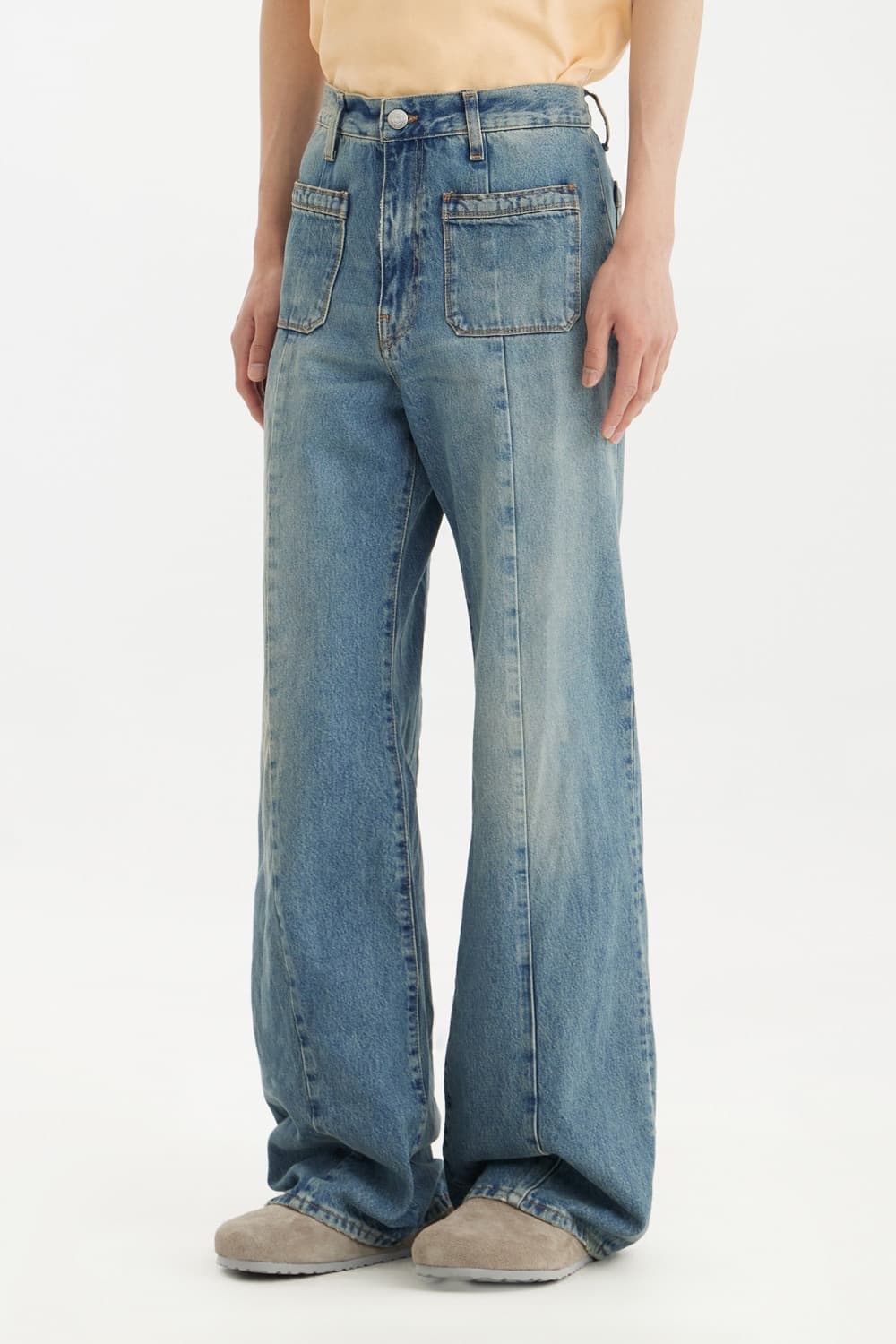 Sunflower flare denim light blue(30/32) 상품이미지1
