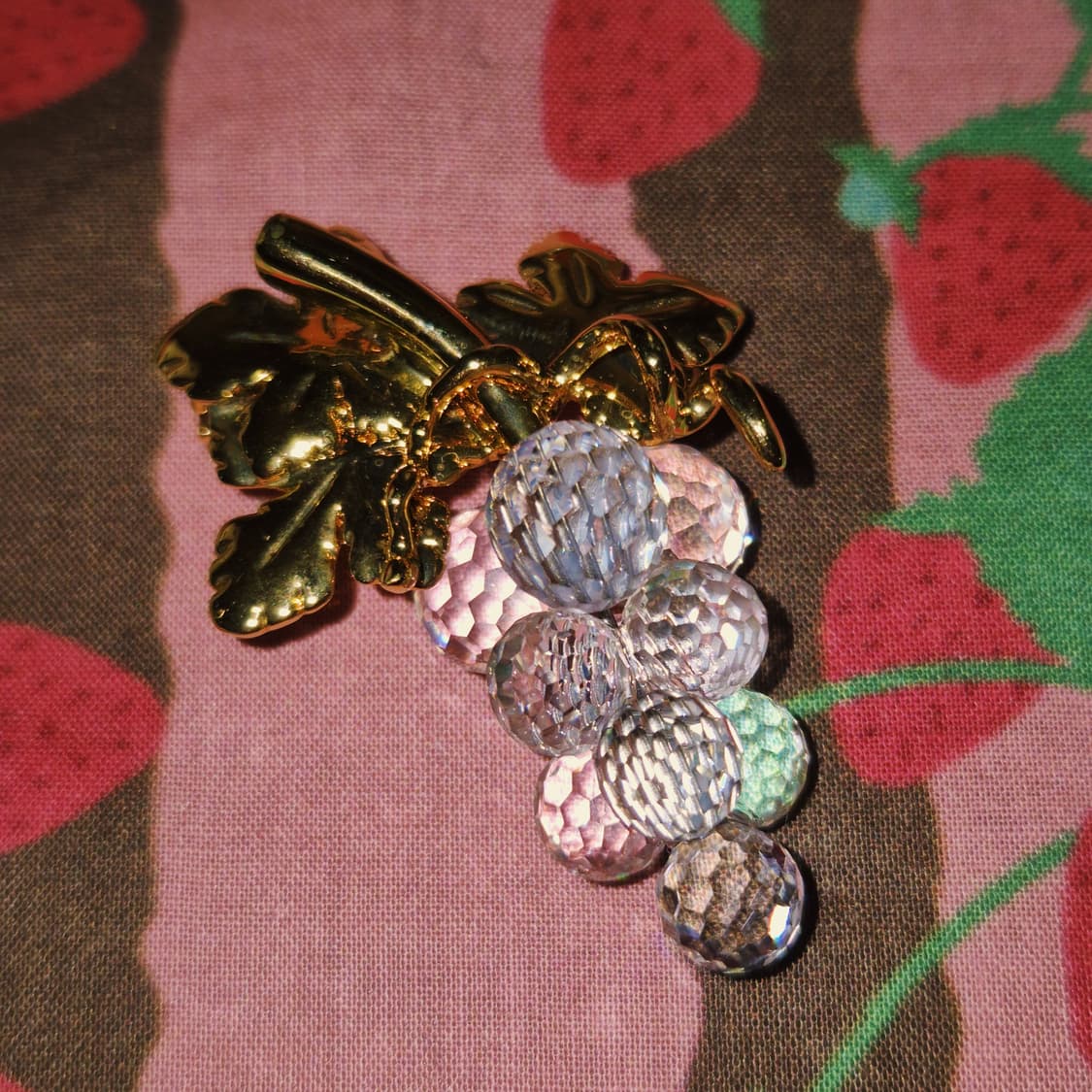 스와로브스키 크리스탈 포도 브로치 상품이미지7