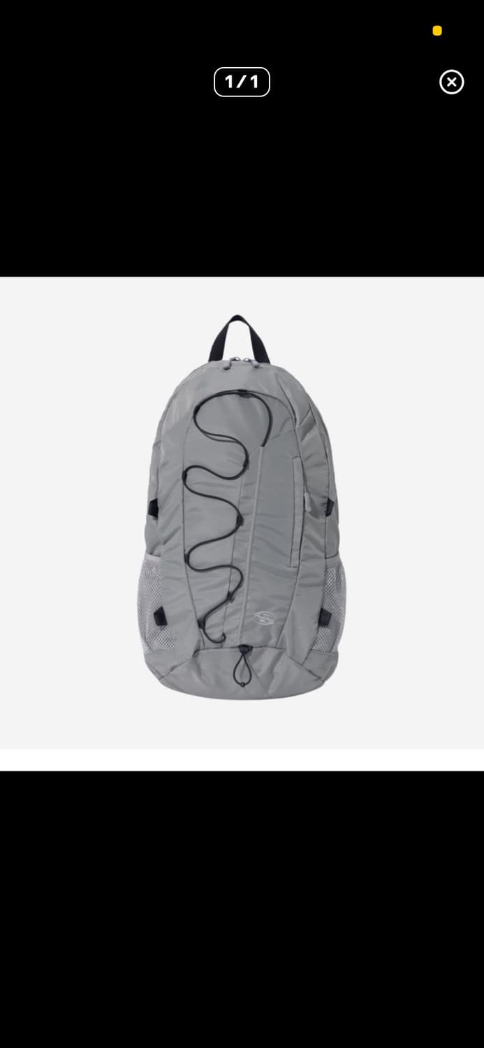 산산기어 23fw 백팩 그레이 상품이미지1